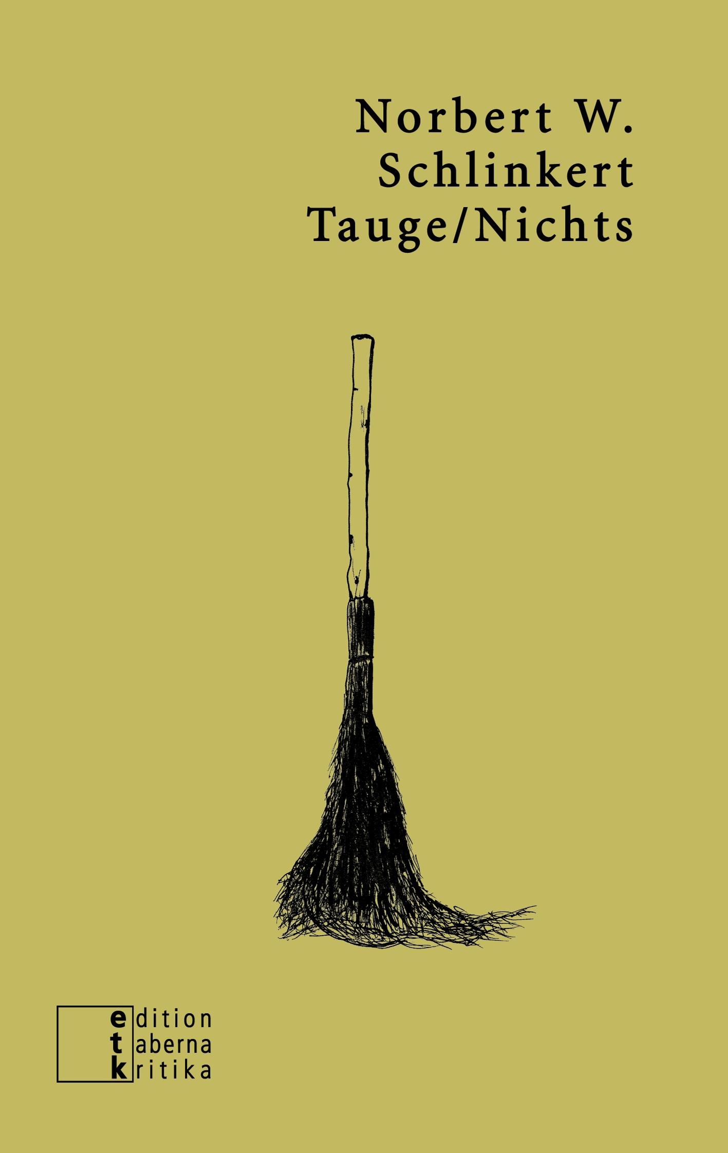 Vorderes Coverbild Tauge/Nichts