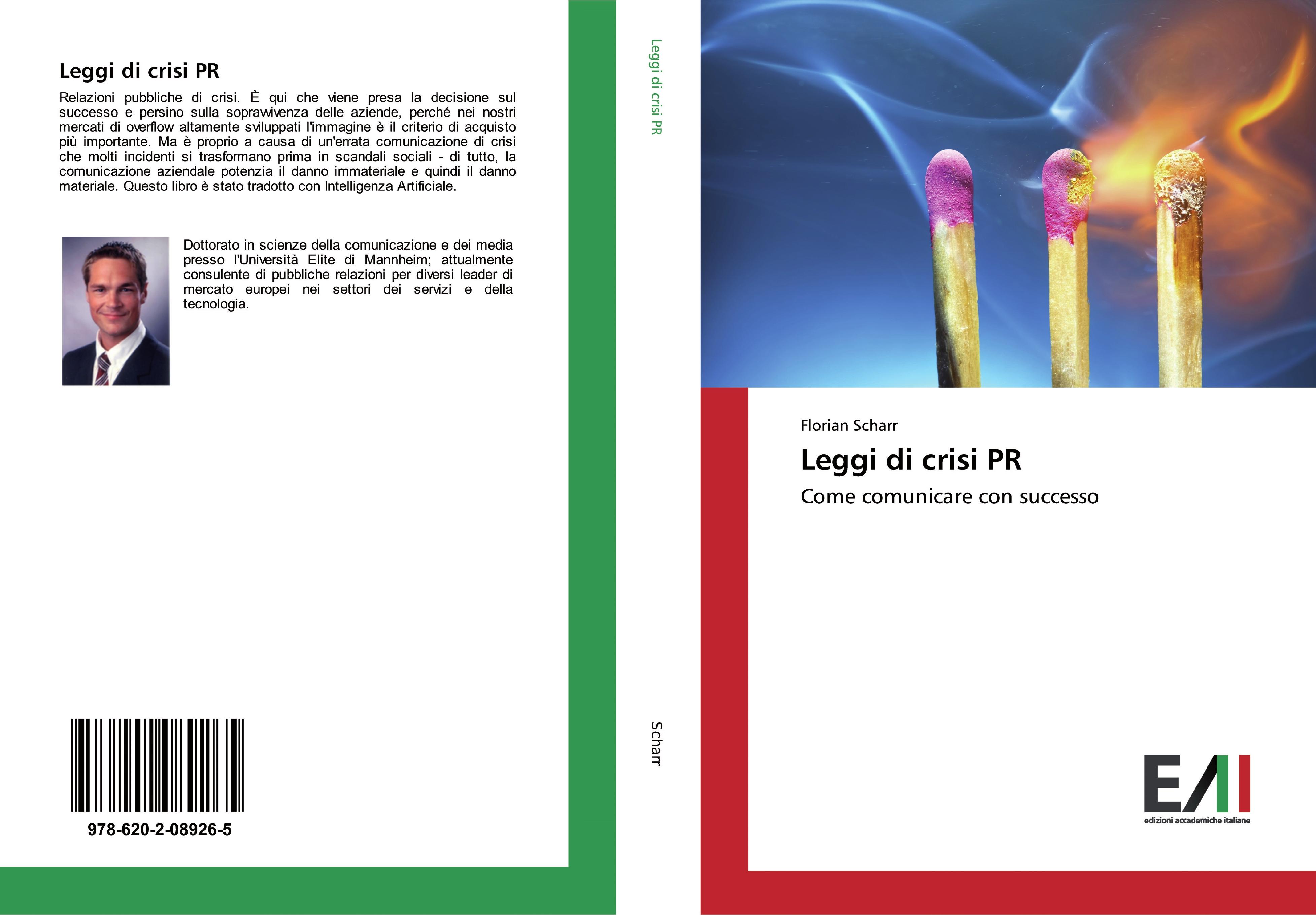 Vorderes Coverbild Leggi di crisi PR