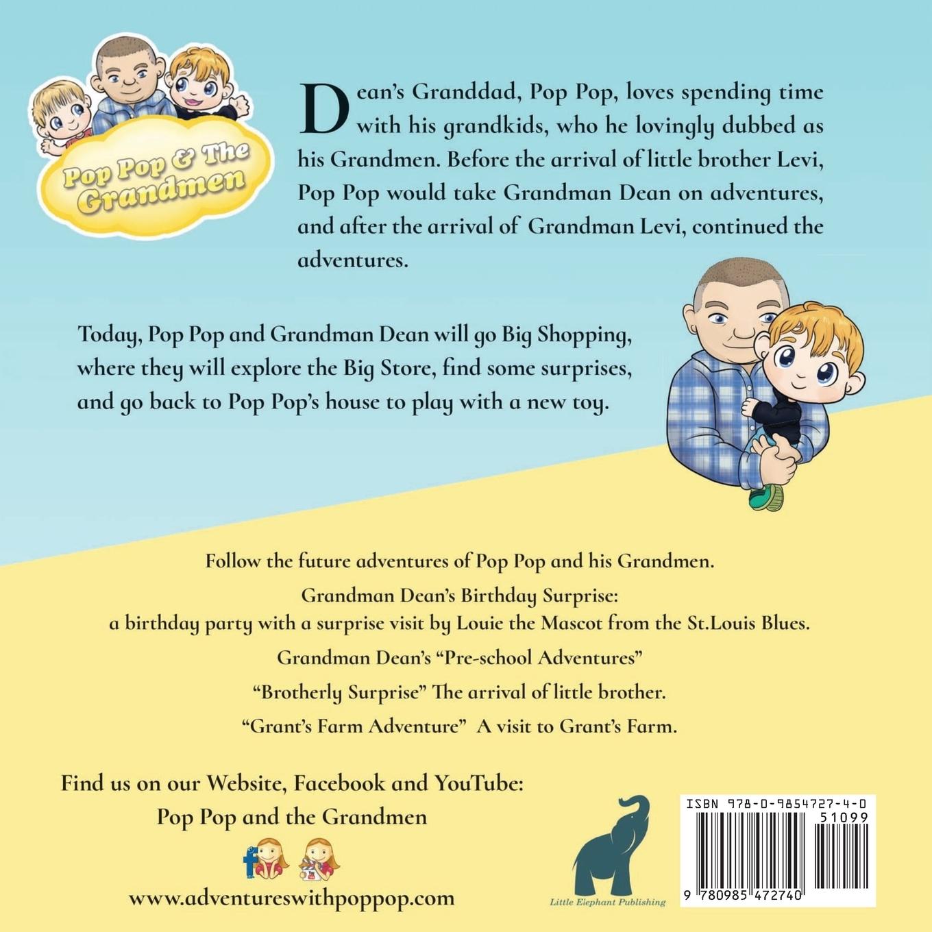 Rückseitencover Grandman Dean Goes Big Shopping