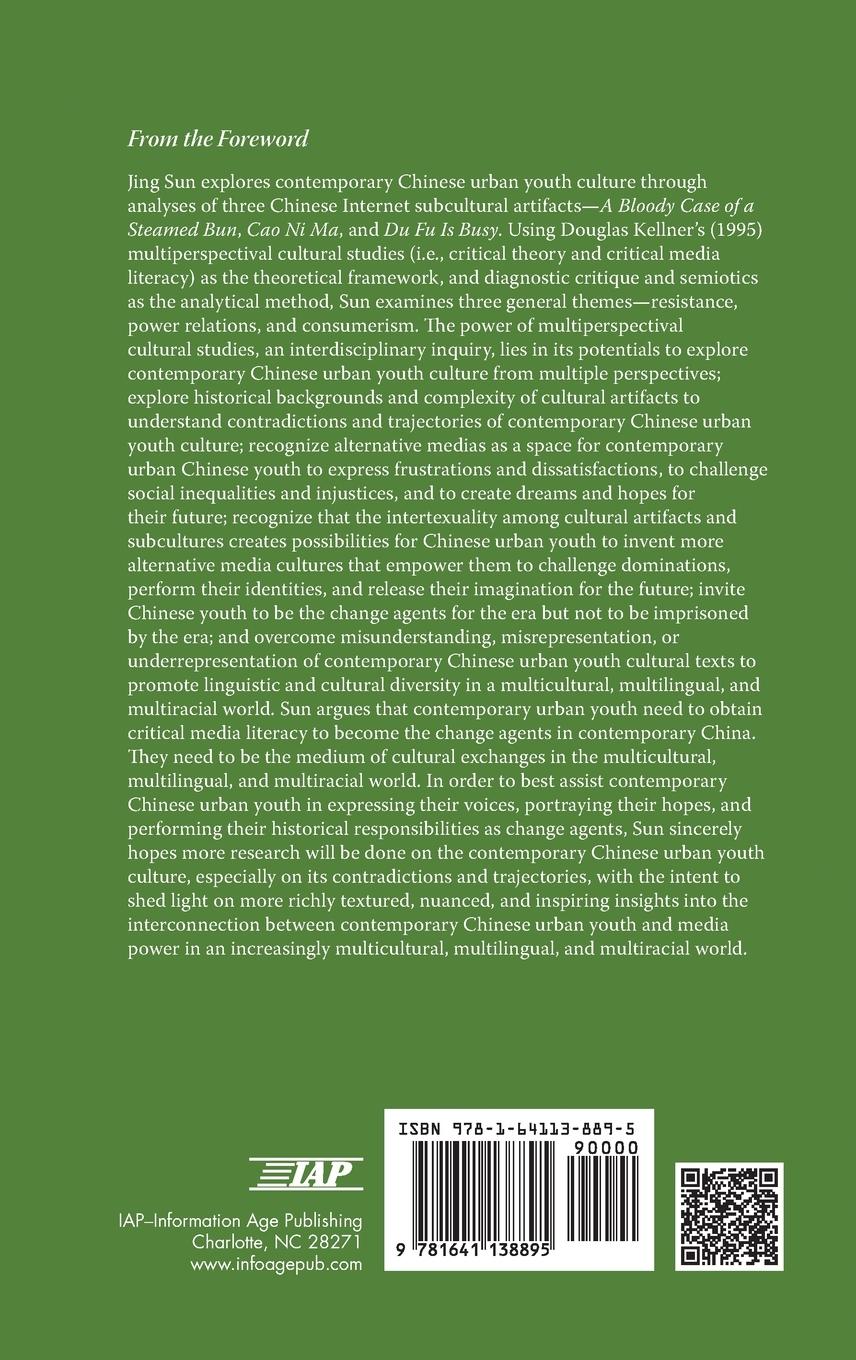 Rückseitencover Contemporary Urban Youth Culture in China