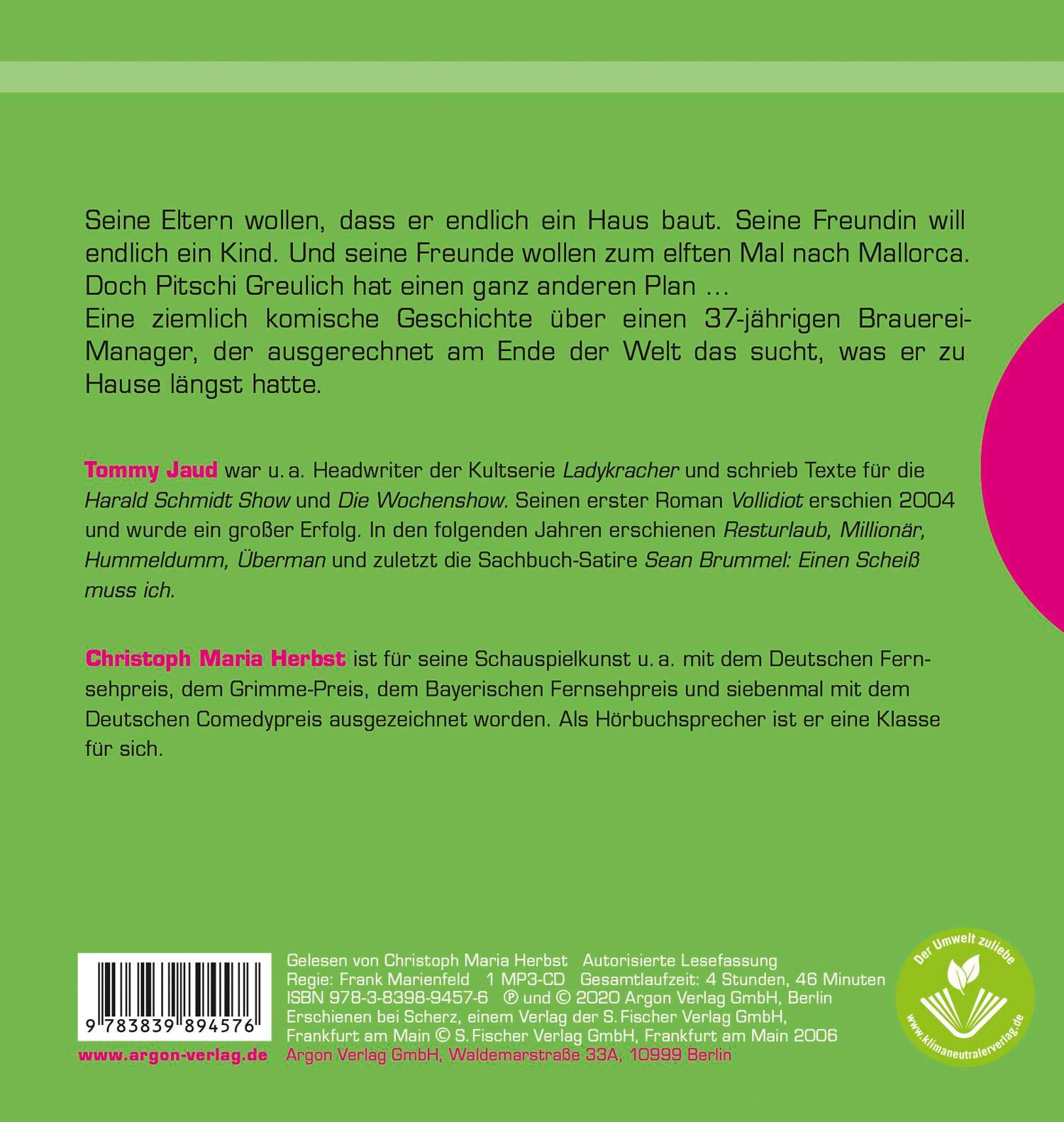 Rückseitencover Resturlaub