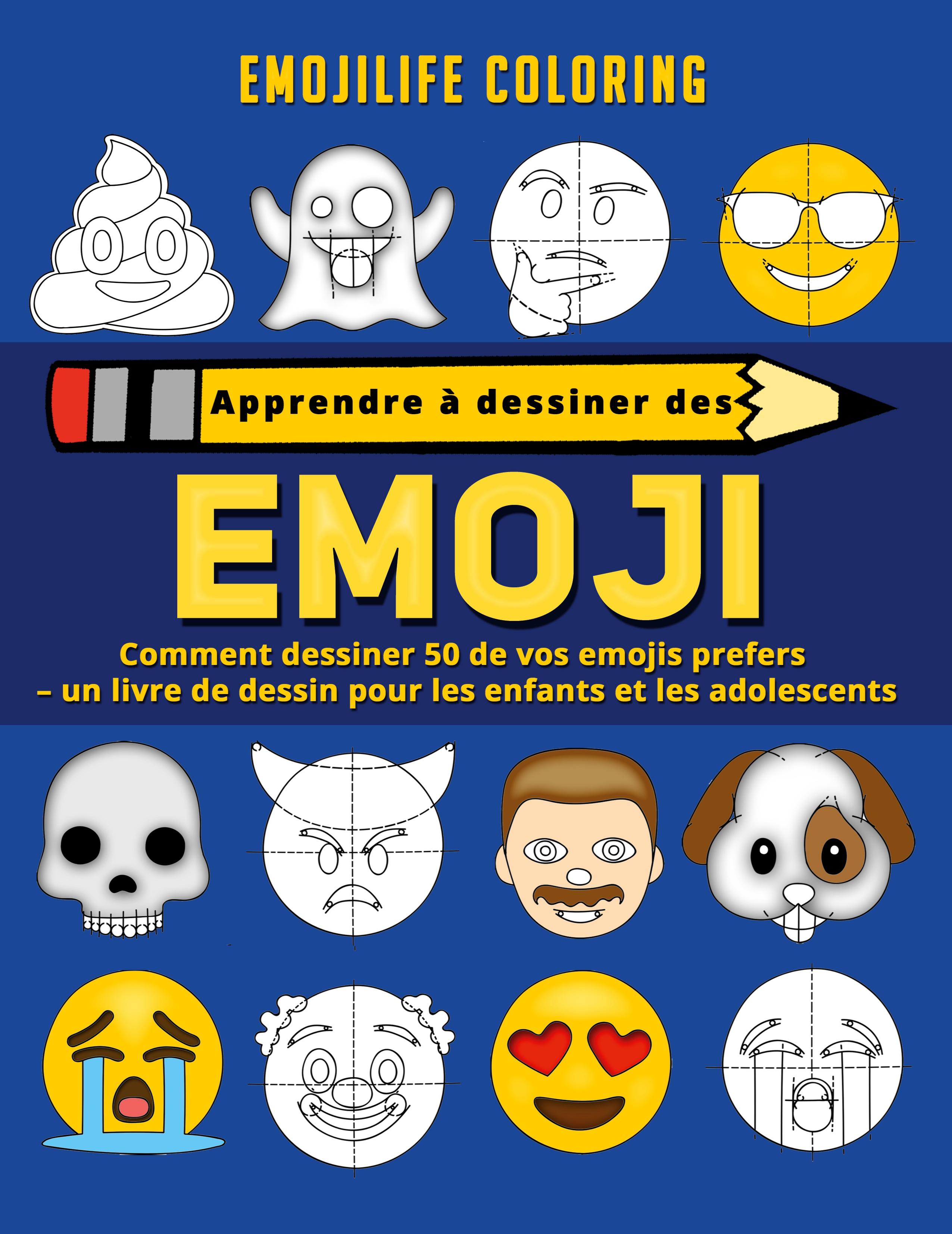 Vorderes Coverbild Apprendre à dessiner des emoji