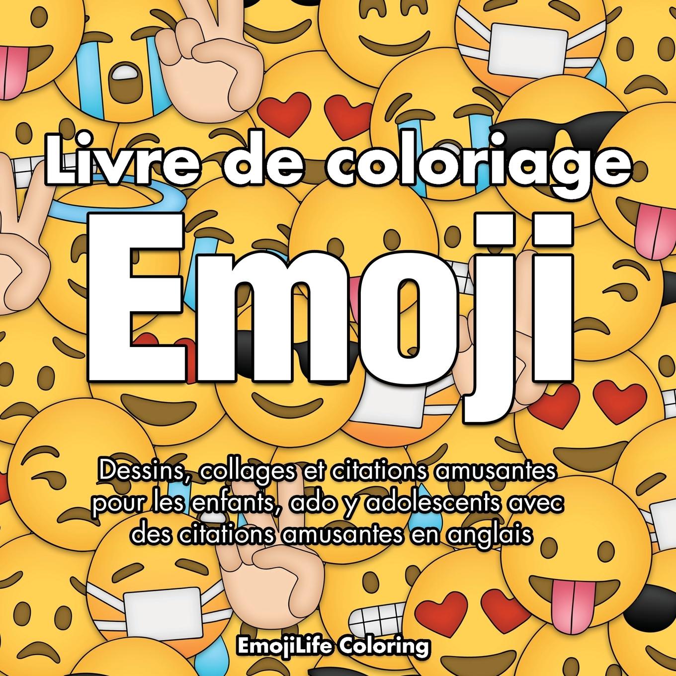Vorderes Coverbild Livre de coloriage emoji