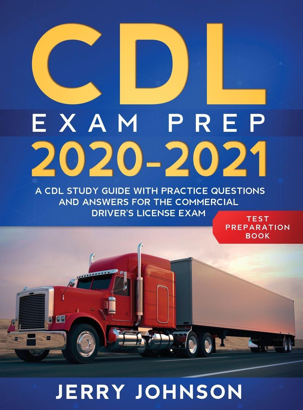 Vorderes Coverbild CDL Exam Prep 2020-2021