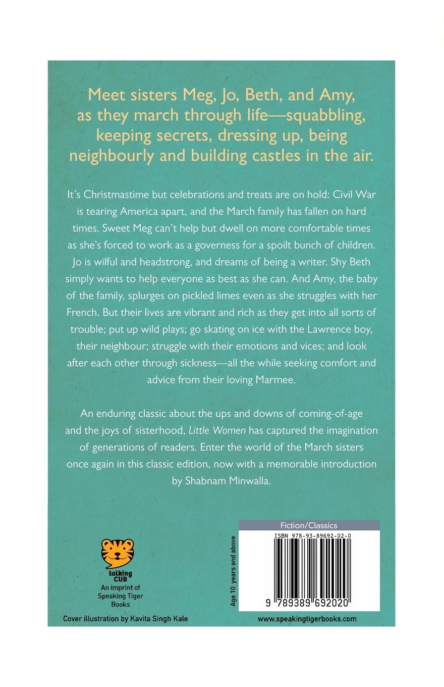 Rückseitencover Little Women (Introduction by Shabnam Minwalla)