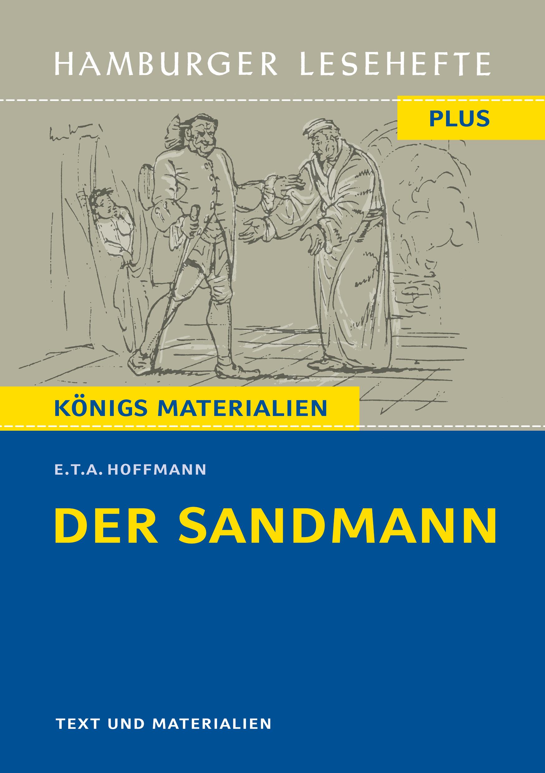 Vorderes Coverbild Der Sandmann. Hamburger Leseheft plus Königs Materialien