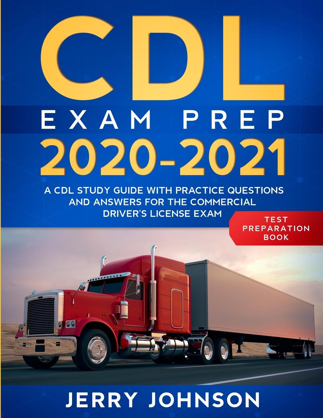 Vorderes Coverbild CDL Exam Prep 2020-2021