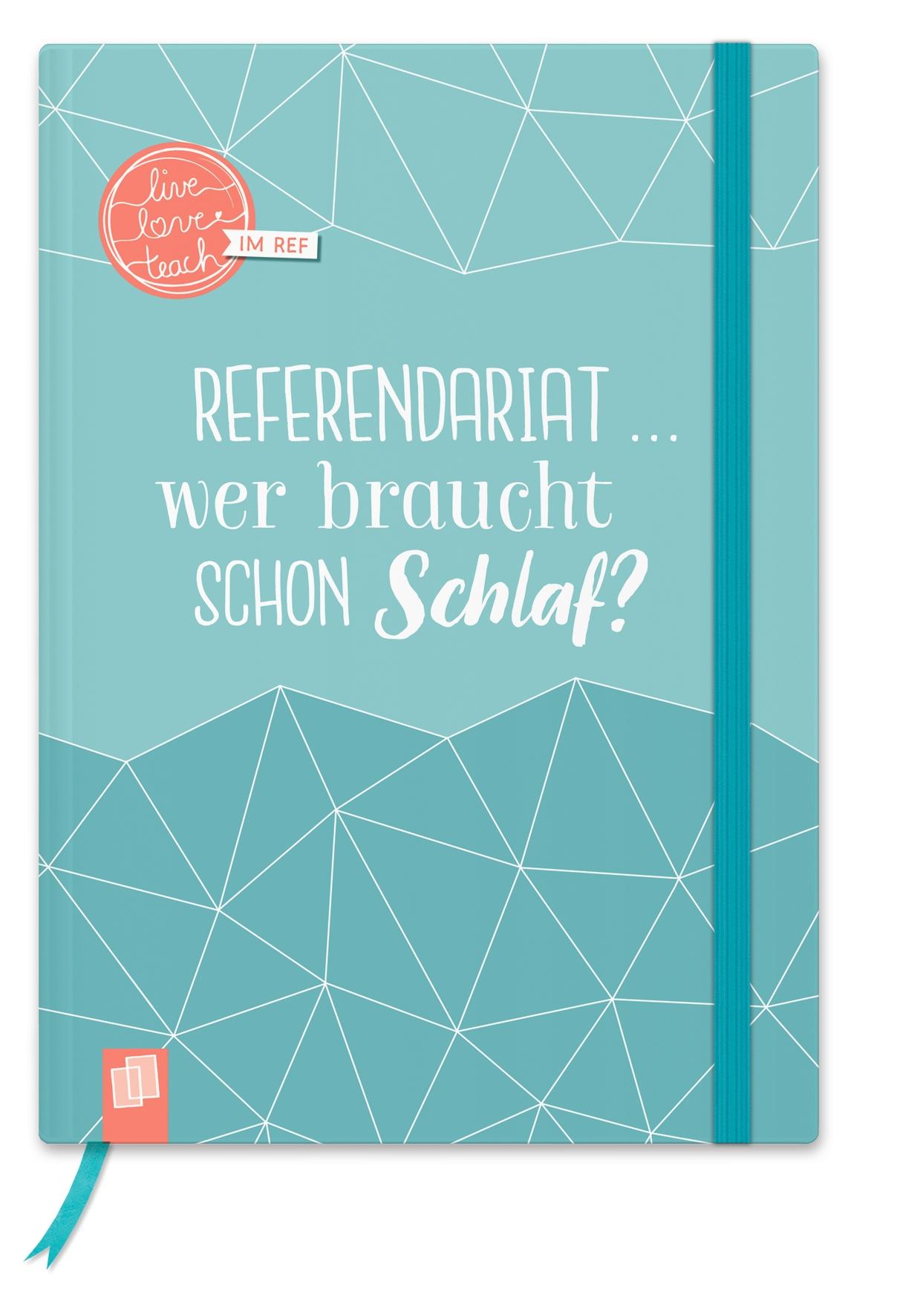 Beispielinhalt (Bild) Mein Notizbuch fürs Referendariat, A5, "live - love - teach"