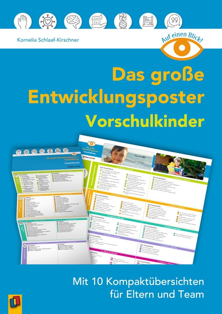 Vorderes Coverbild Auf einen Blick: Das große Entwicklungsposter - Vorschulkinder
