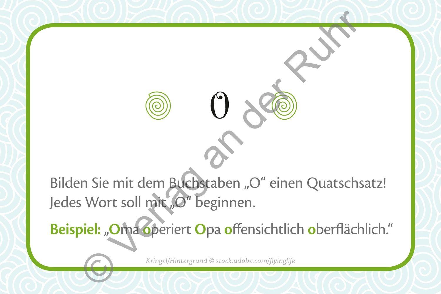 Beispielinhalt (Bild) Das Schmunzelspiel für Senioren und Seniorinnen