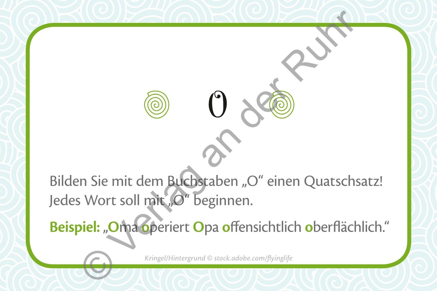 Beispielinhalt (Bild) Das Schmunzelspiel für Senioren und Seniorinnen