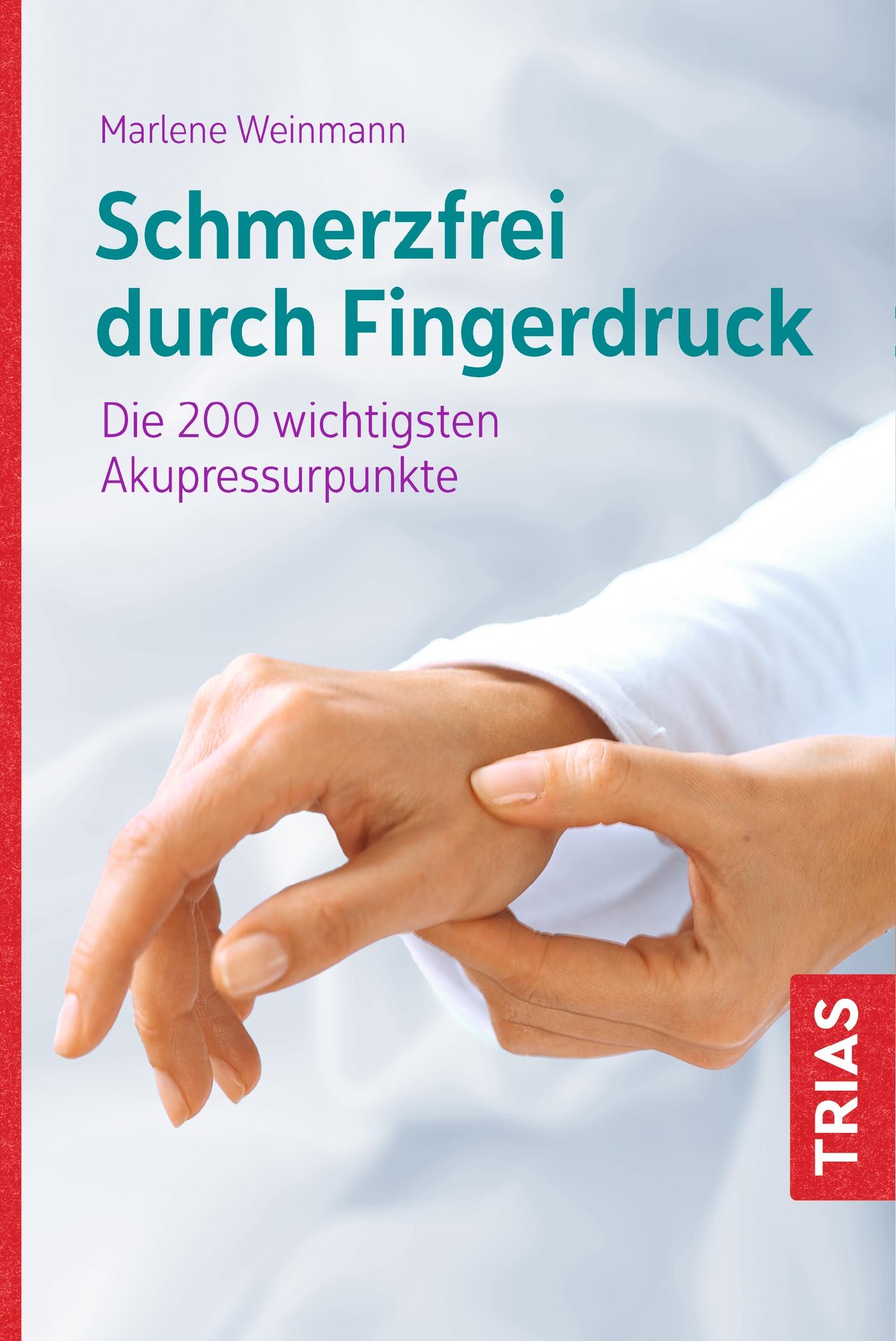 Vorderes Coverbild Schmerzfrei durch Fingerdruck
