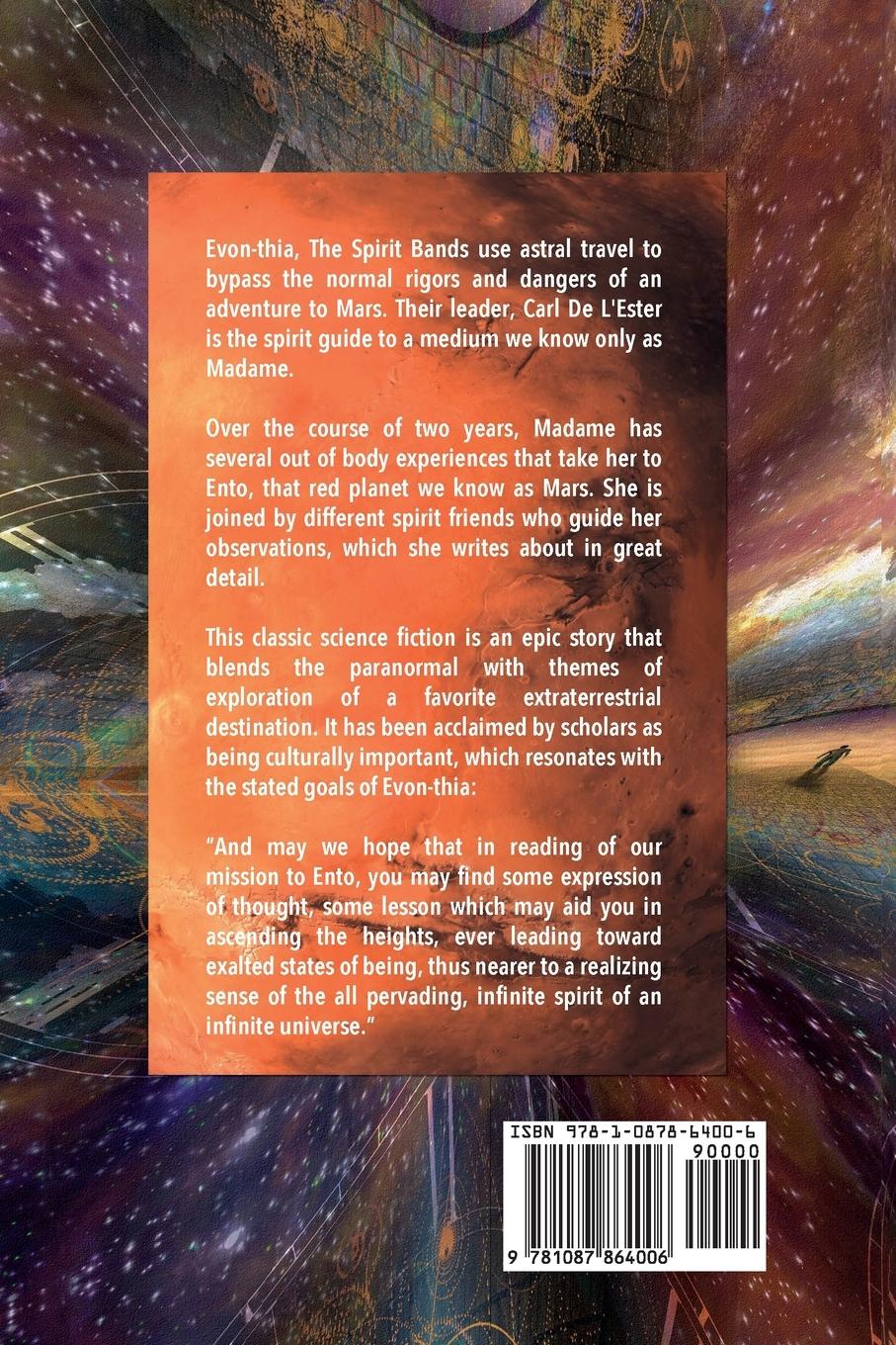 Rückseitencover Journeys to the Planet Mars