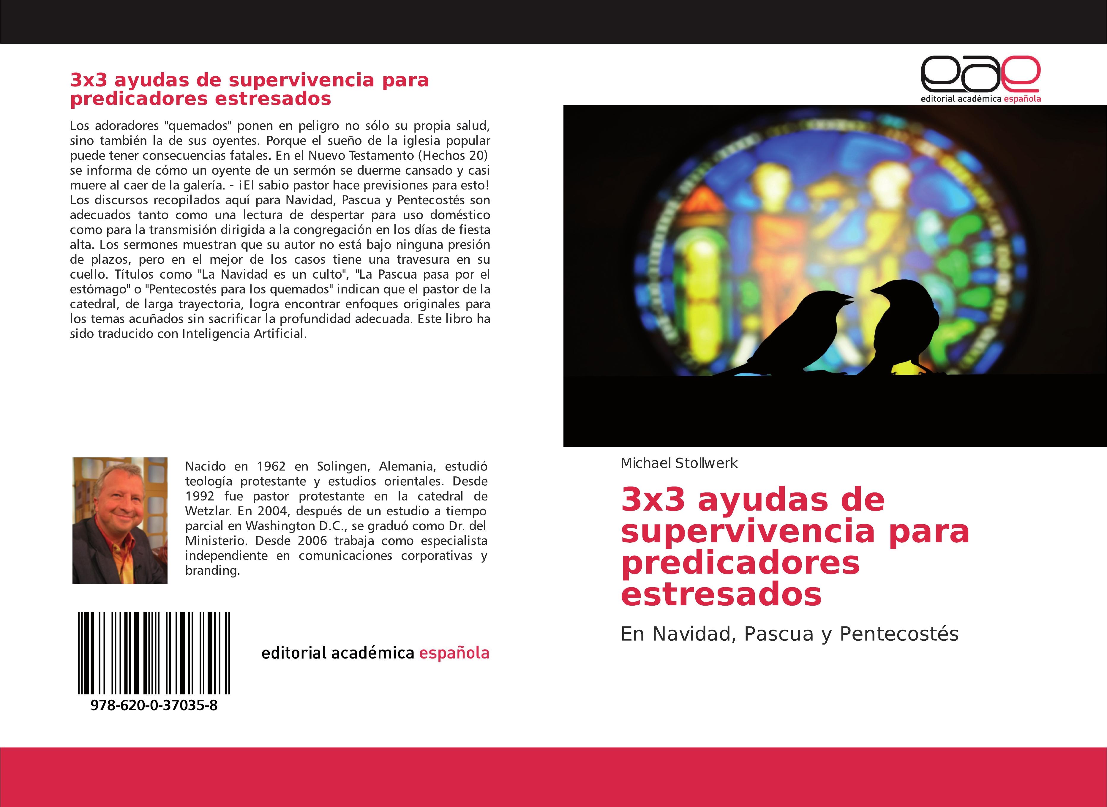 Vorderes Coverbild 3x3 ayudas de supervivencia para predicadores estresados