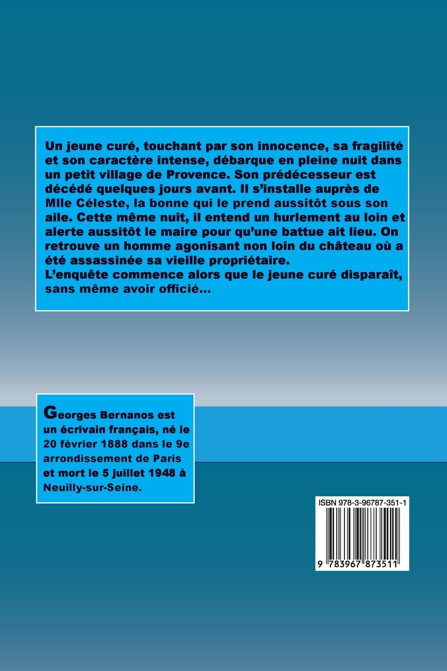 Rückseitencover Un Crime