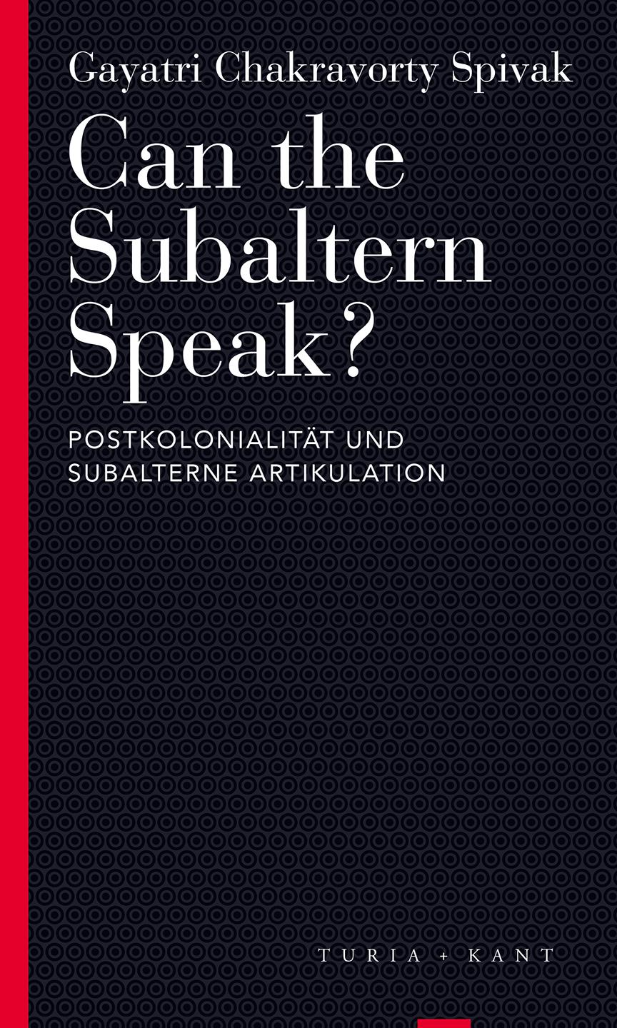 Vorderes Coverbild Can the Subaltern Speak?