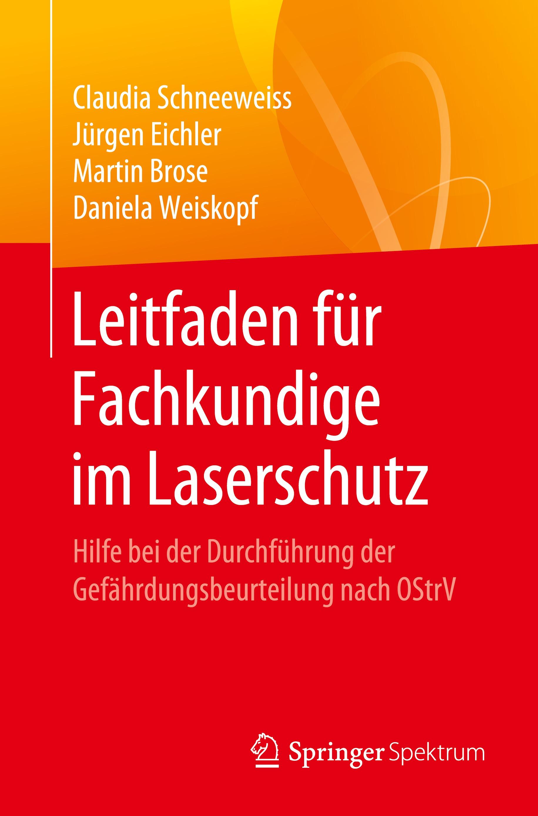 Vorderes Coverbild Leitfaden für Fachkundige im Laserschutz