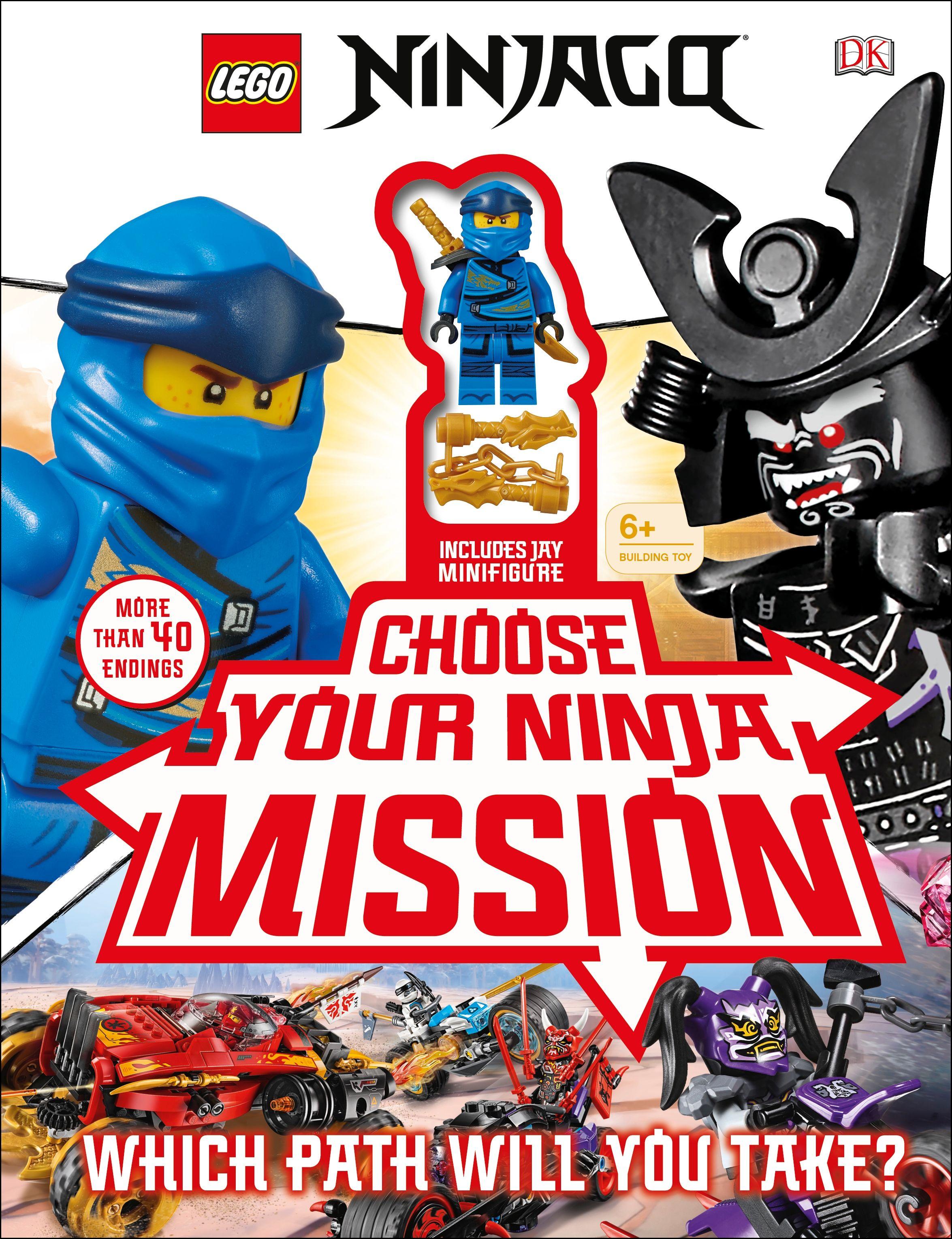Vorderes Coverbild LEGO NINJAGO Choose Your Ninja Mission