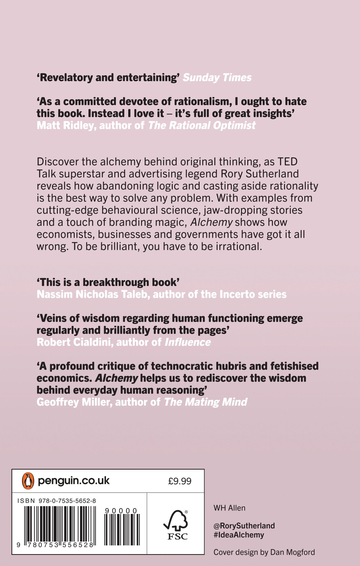 Rückseitencover Alchemy