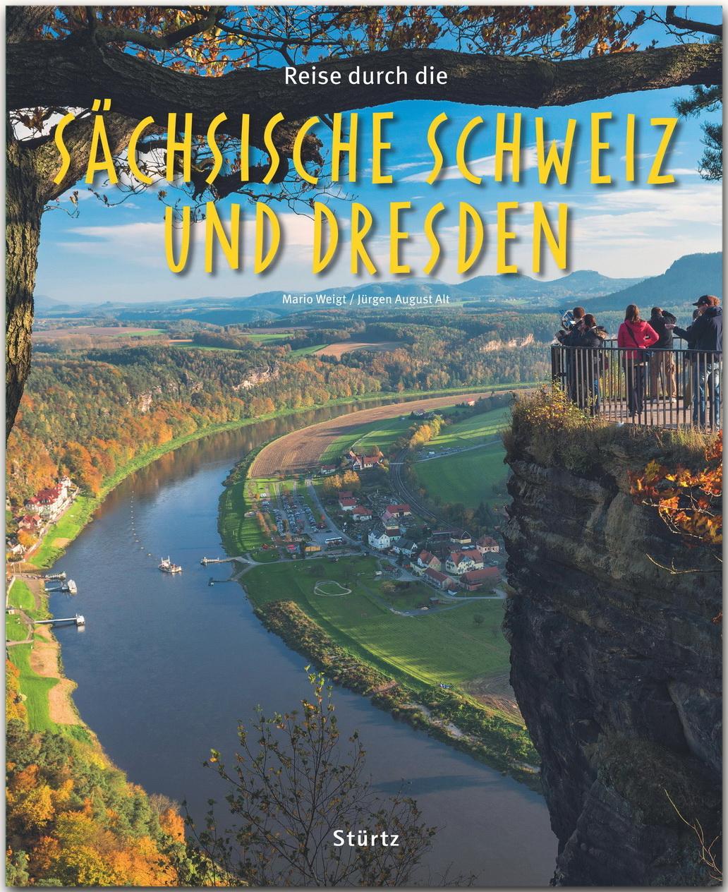 Vorderes Coverbild Reise durch die Sächsische Schweiz und Dresden