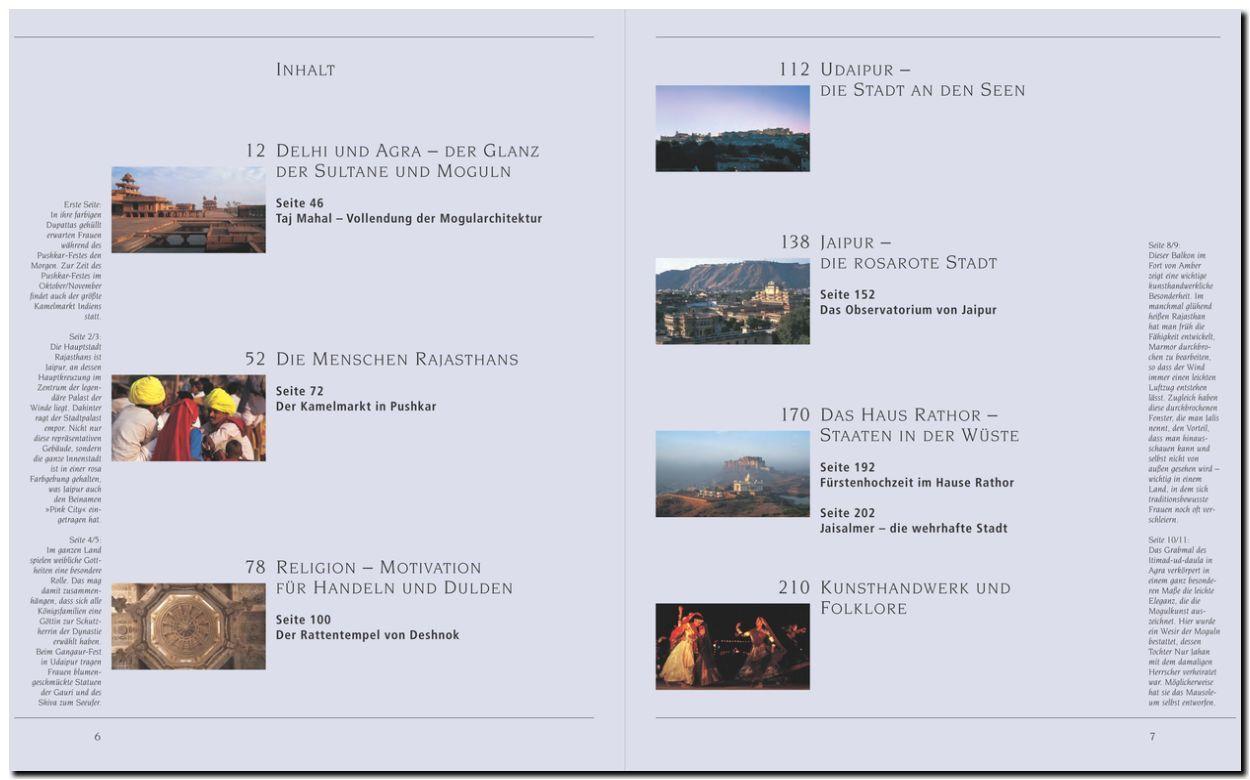 Beispielinhalt (Bild) Rajasthan - Taj Mahal . Delhi . Indiens Perle