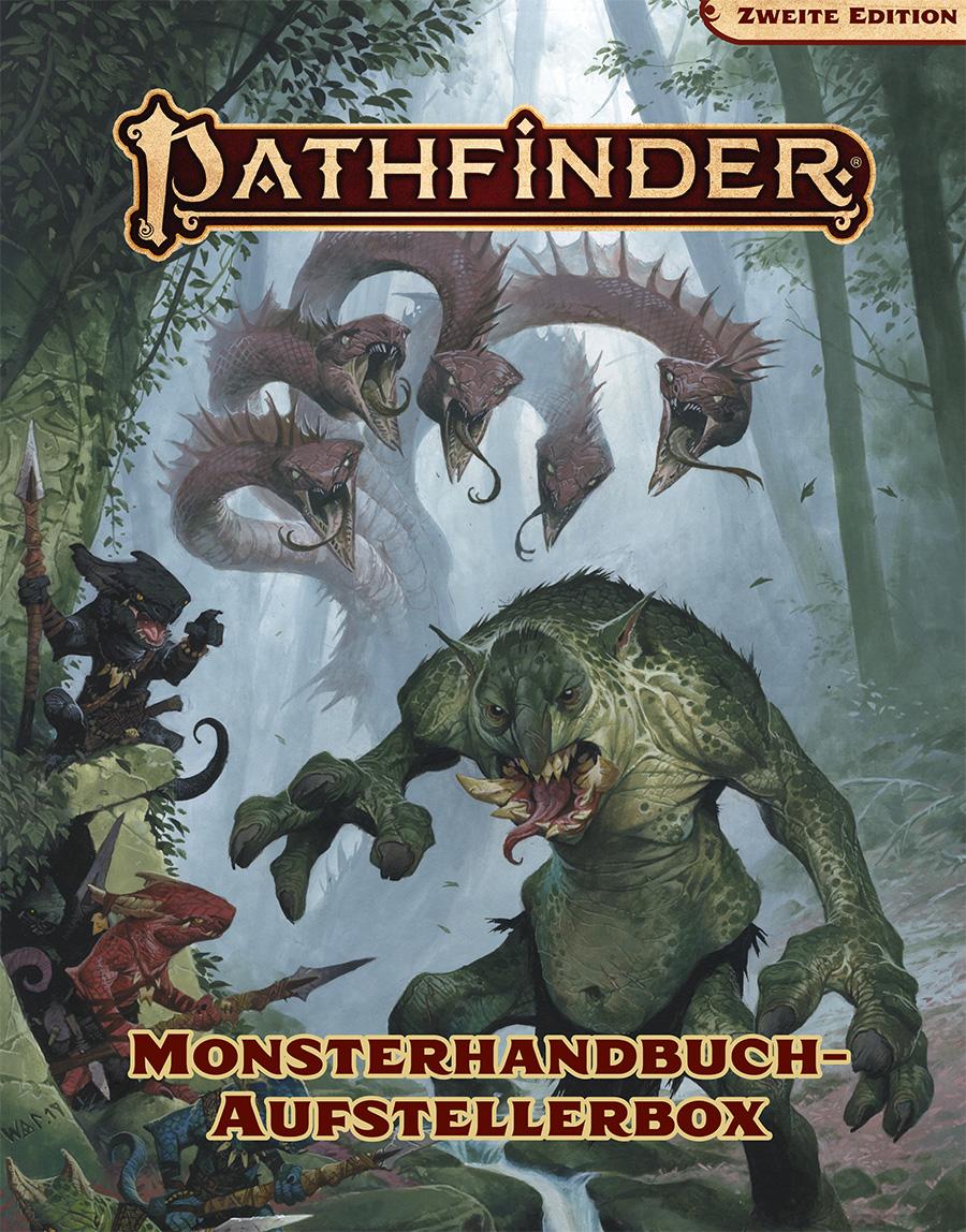 Vorderes Coverbild Pathfinder 2 - Monsteraufstellerbox