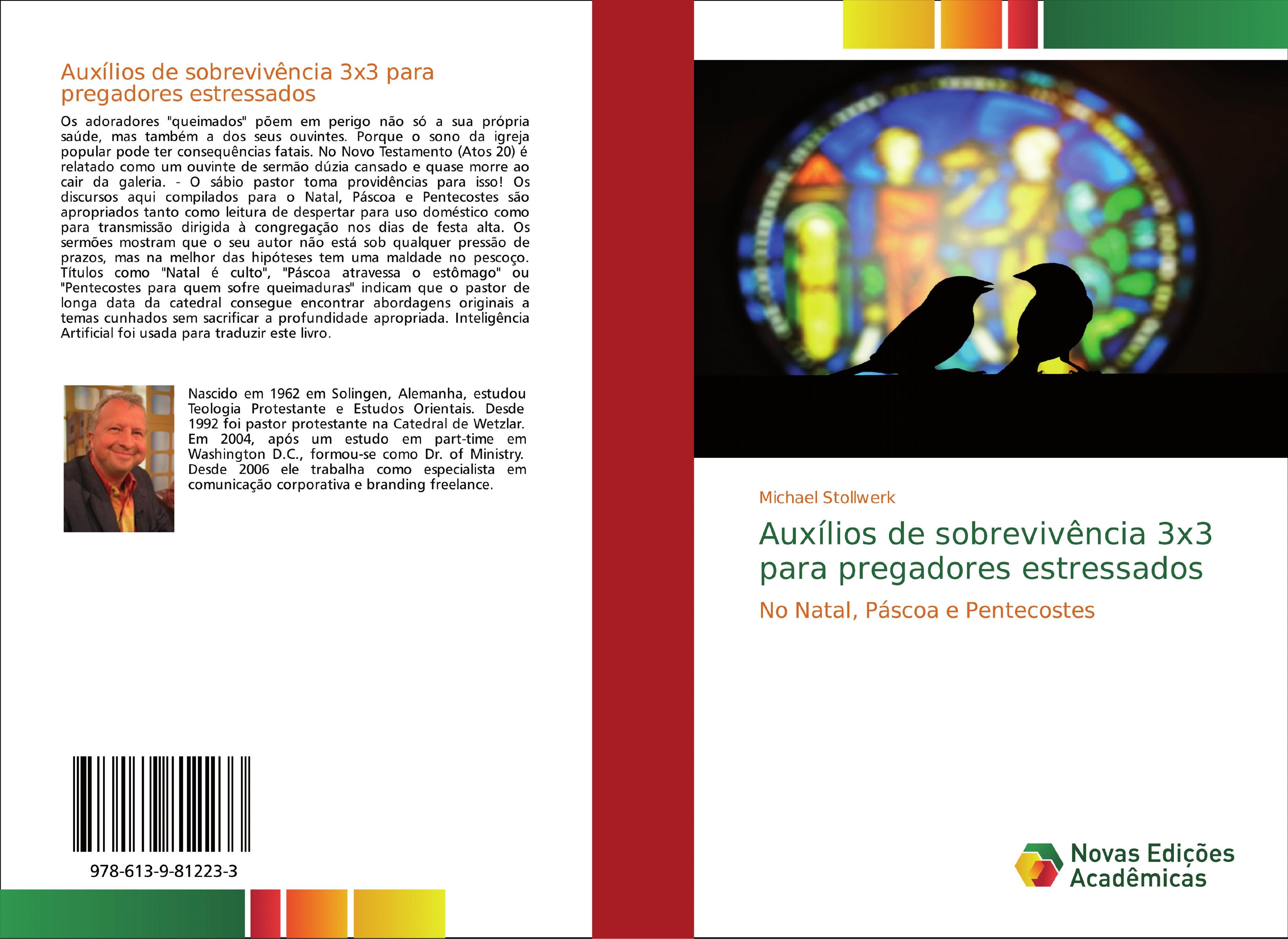 Vorderes Coverbild Auxílios de sobrevivência 3x3 para pregadores estressados