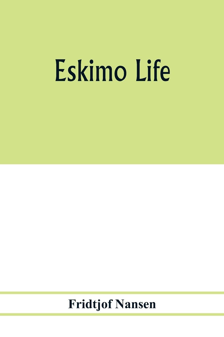 Vorderes Coverbild Eskimo life