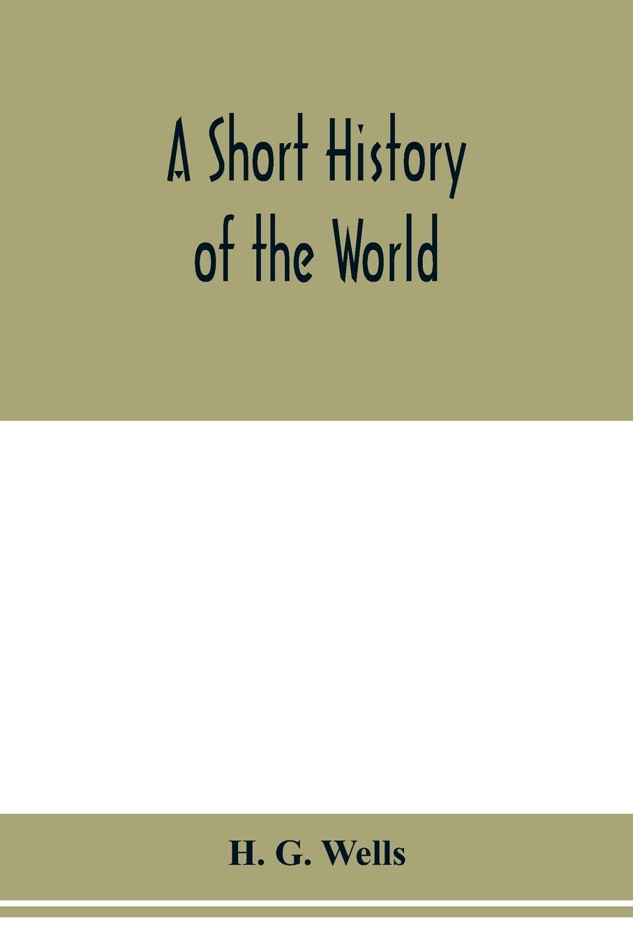 Vorderes Coverbild A short history of the world
