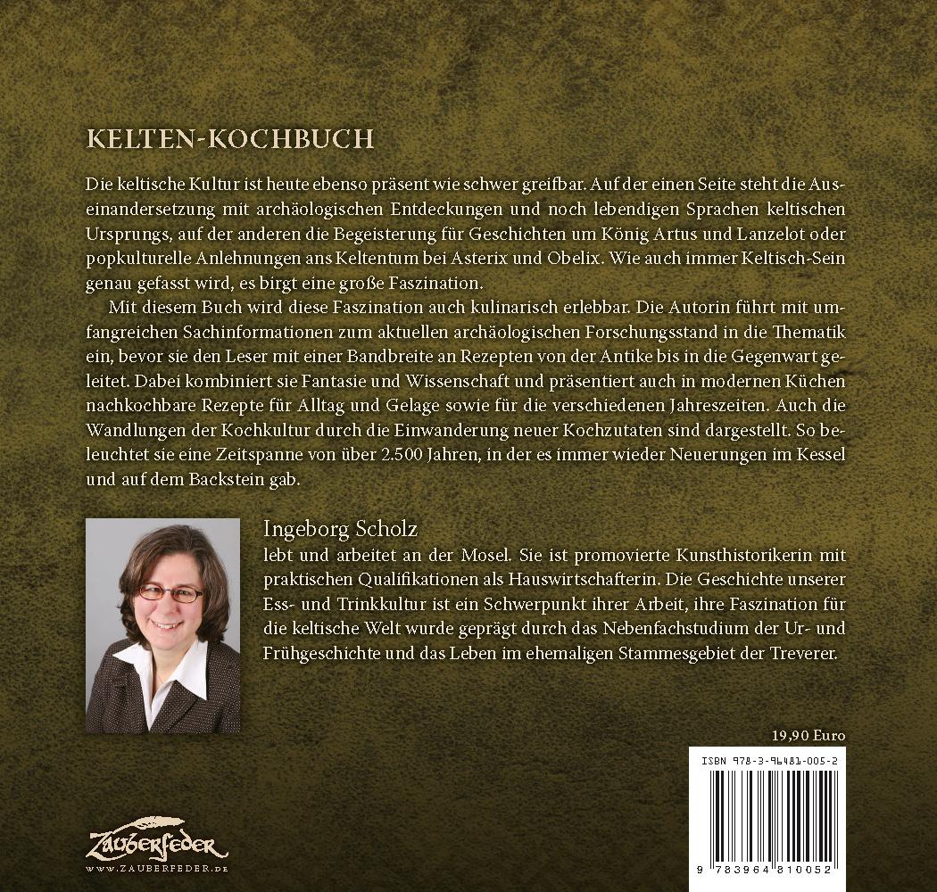 Rückseitencover Kelten-Kochbuch