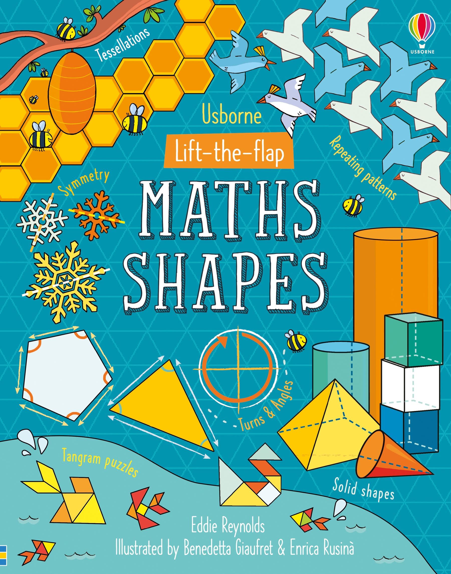 Vorderes Coverbild Lift-the-Flap Maths Shapes