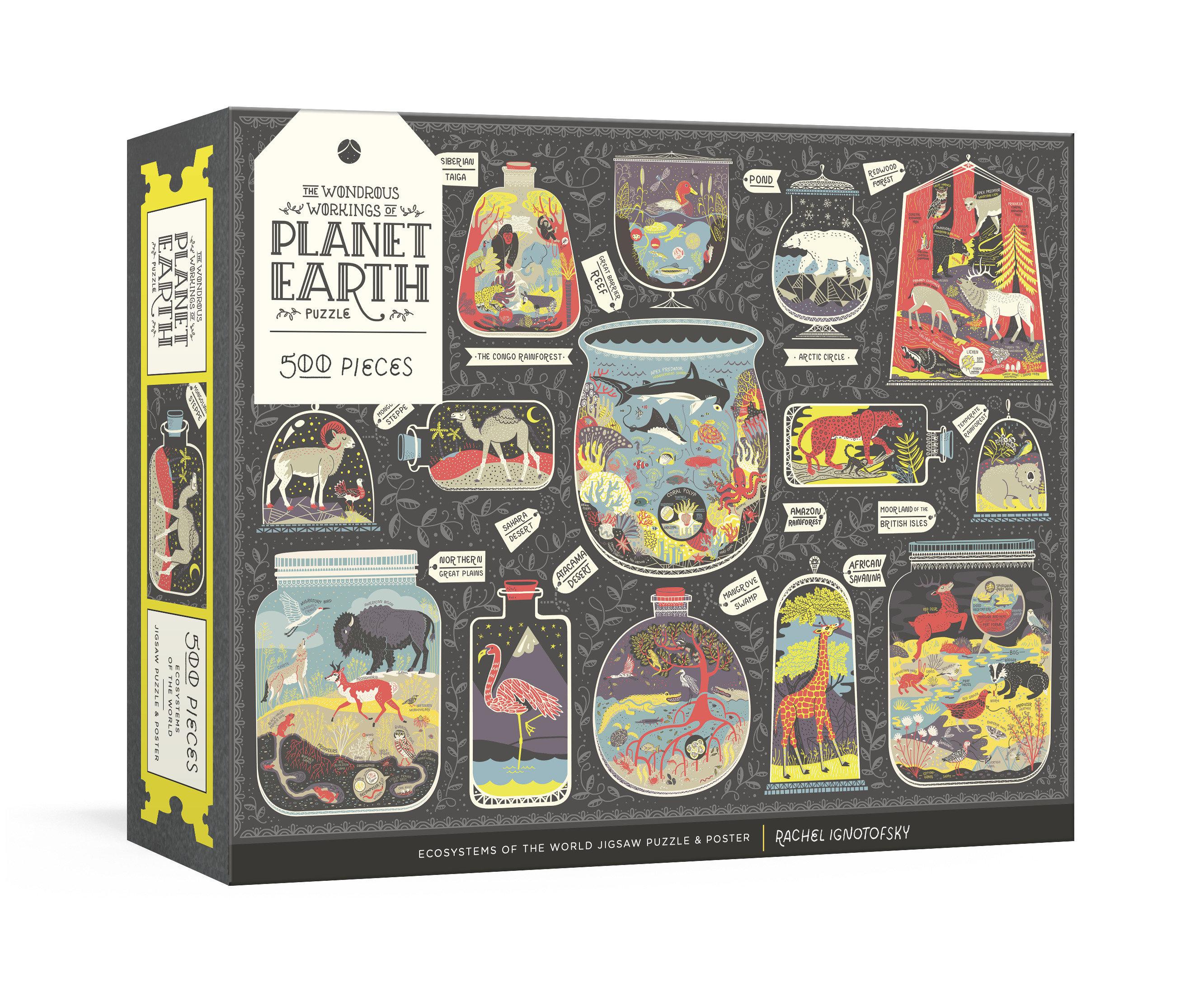 Vorderes Coverbild The Wondrous Workings of Planet Earth Puzzle. 500 Pieces