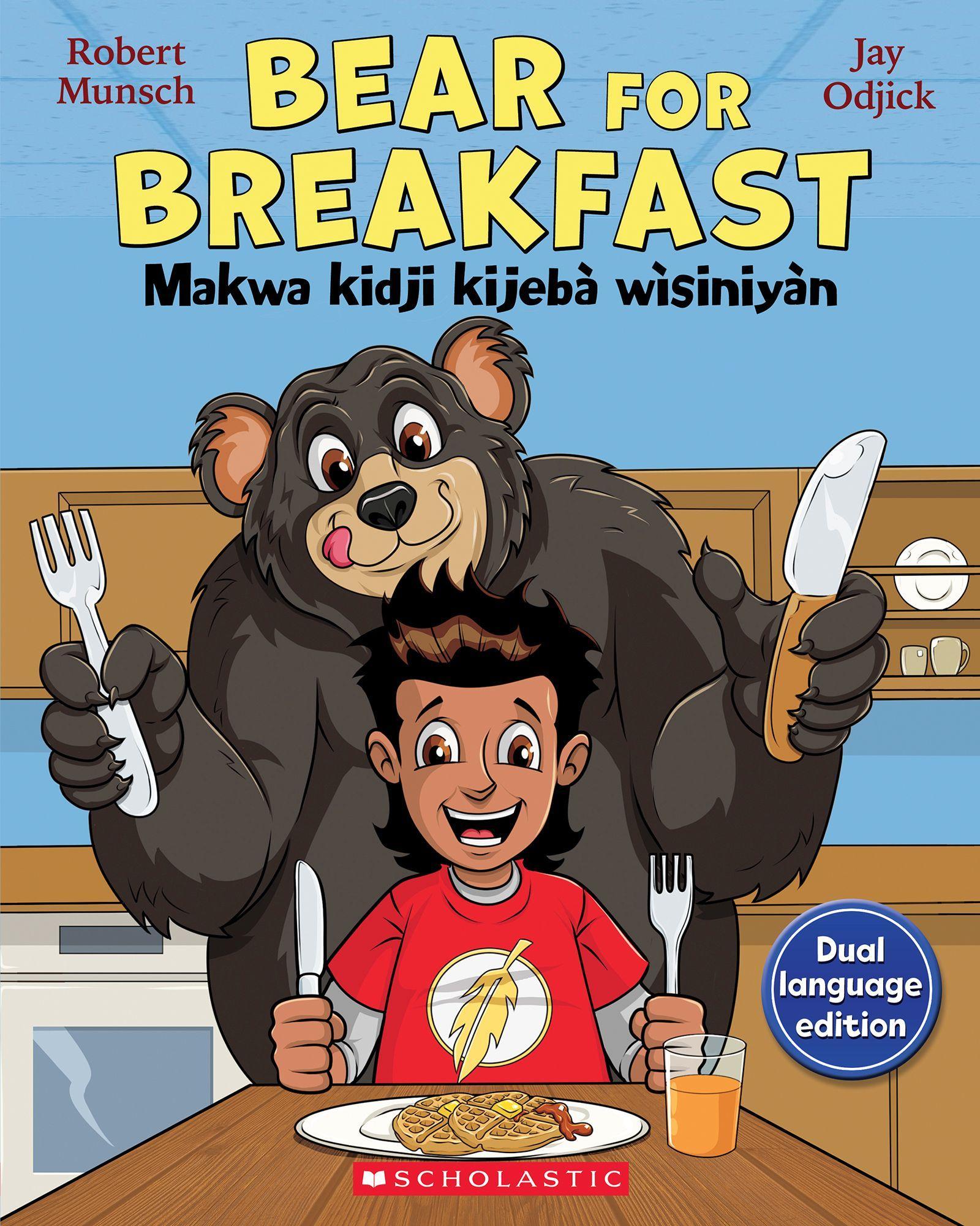 Vorderes Coverbild Bear for Breakfast / Makwa Kidji Kijebà Wìsiniyàn