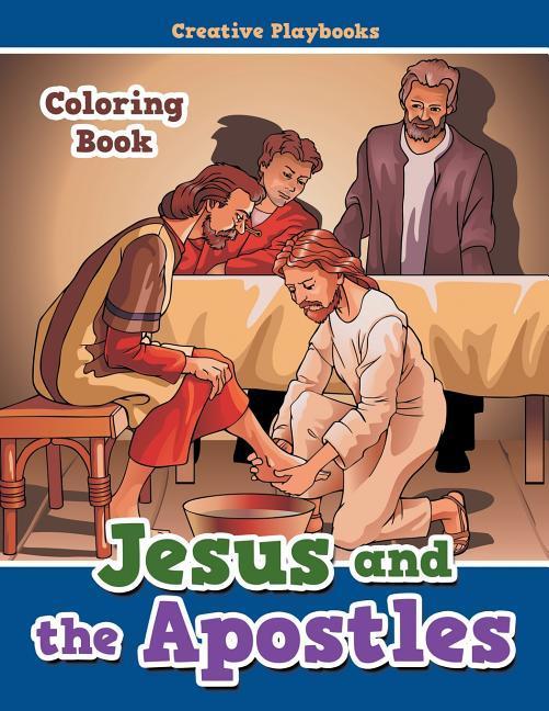 Vorderes Coverbild Jesus and the Apostles Coloring Book