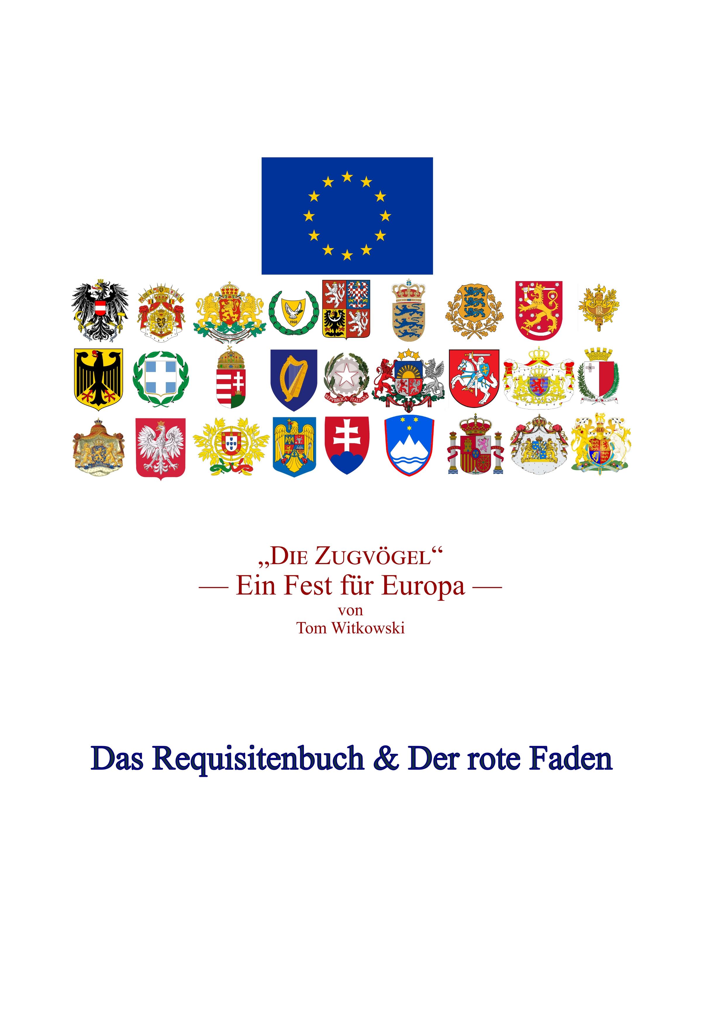 Vorderes Coverbild Die Zugvögel - Das Requisitenbuch & Der rote Faden
