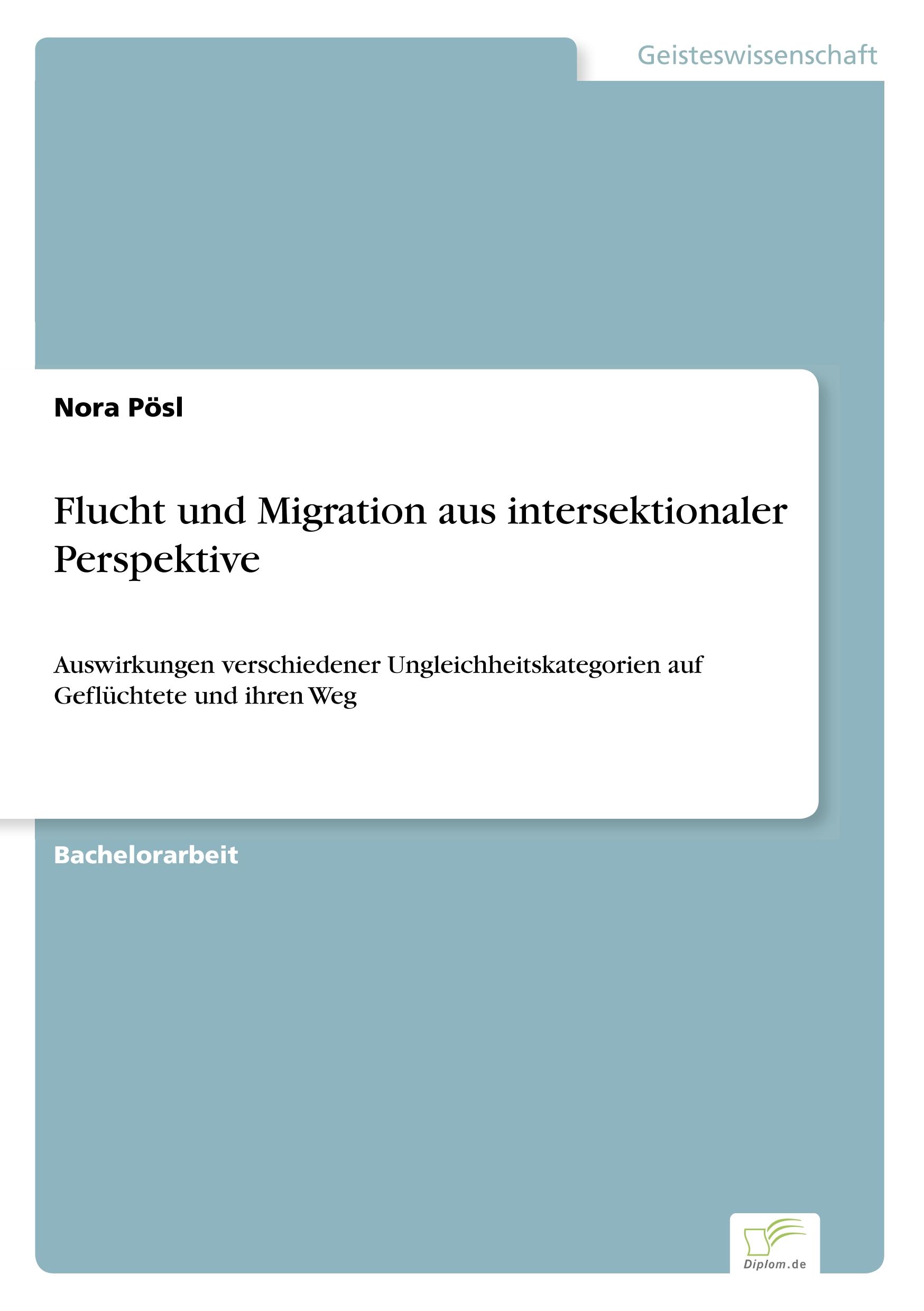 Vorderes Coverbild Flucht und Migration aus intersektionaler Perspektive