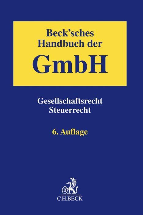 Vorderes Coverbild Beck'sches Handbuch der GmbH
