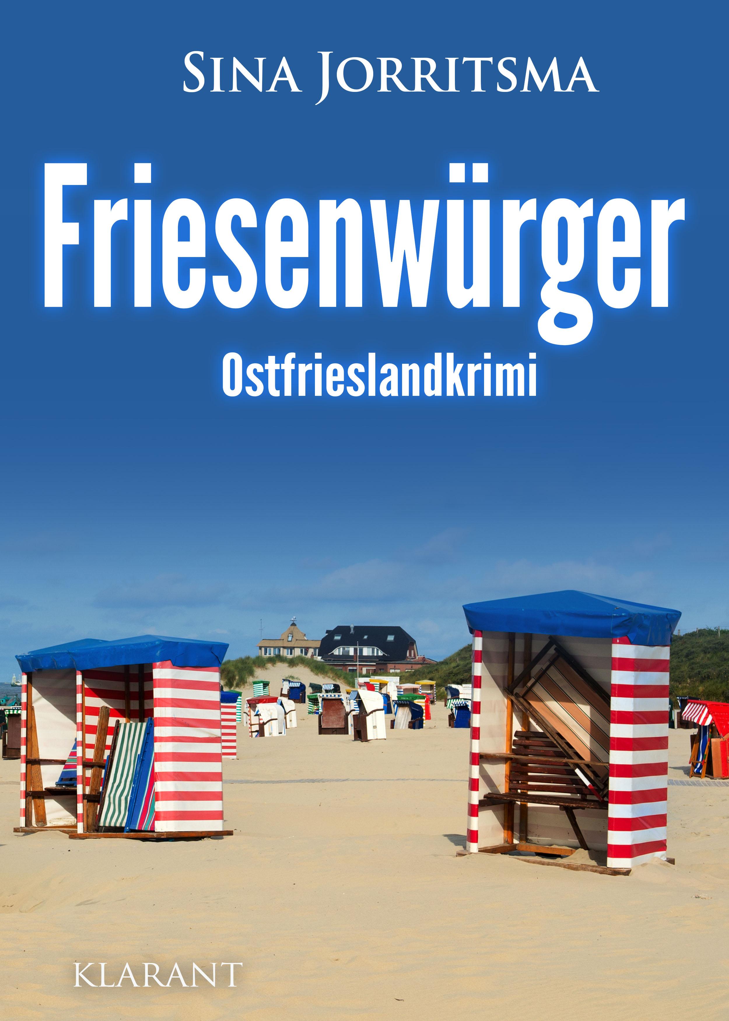 Vorderes Coverbild Friesenwürger. Ostfrieslandkrimi