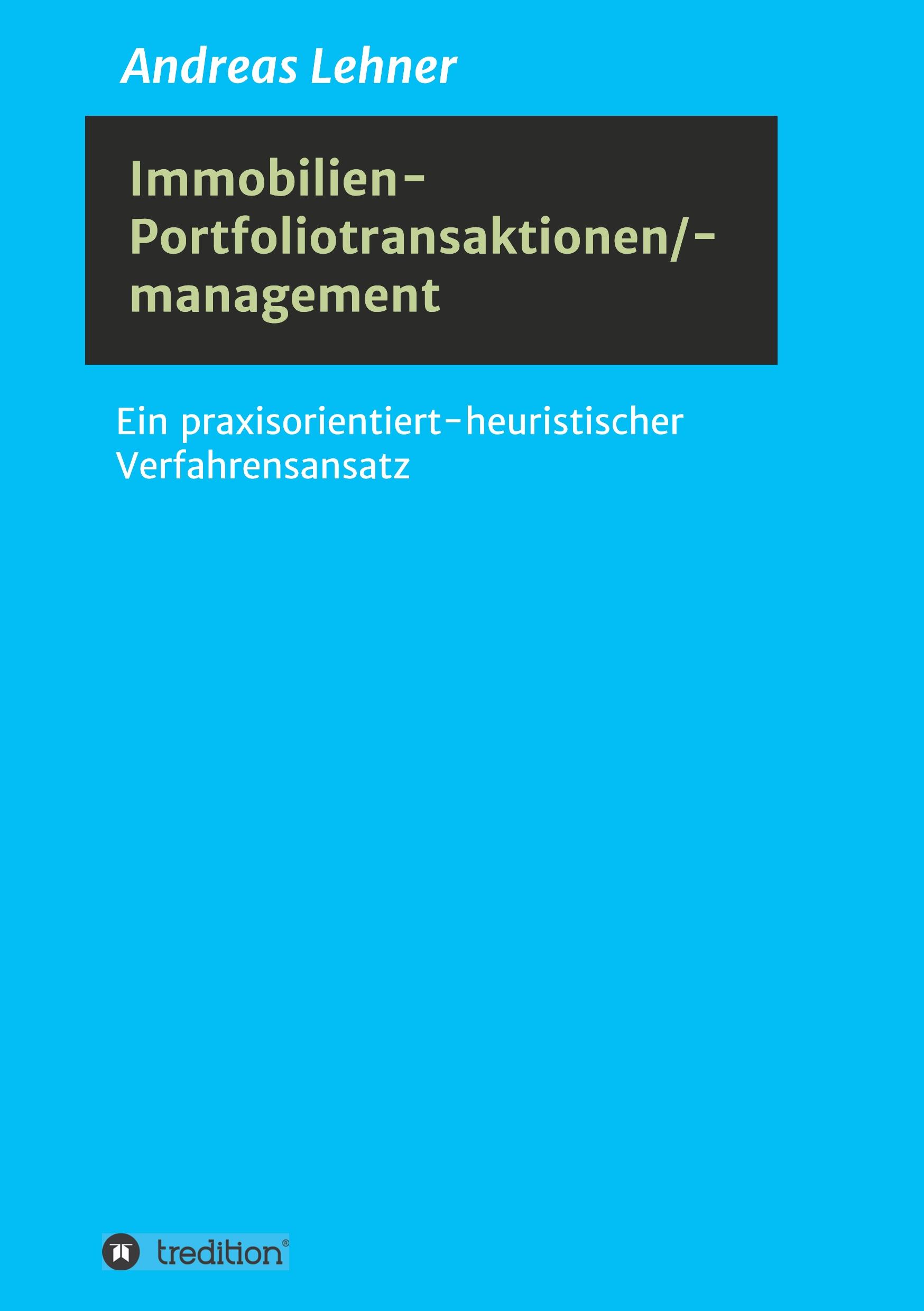 Vorderes Coverbild Immobilien-Portfoliotransaktionen-/ management