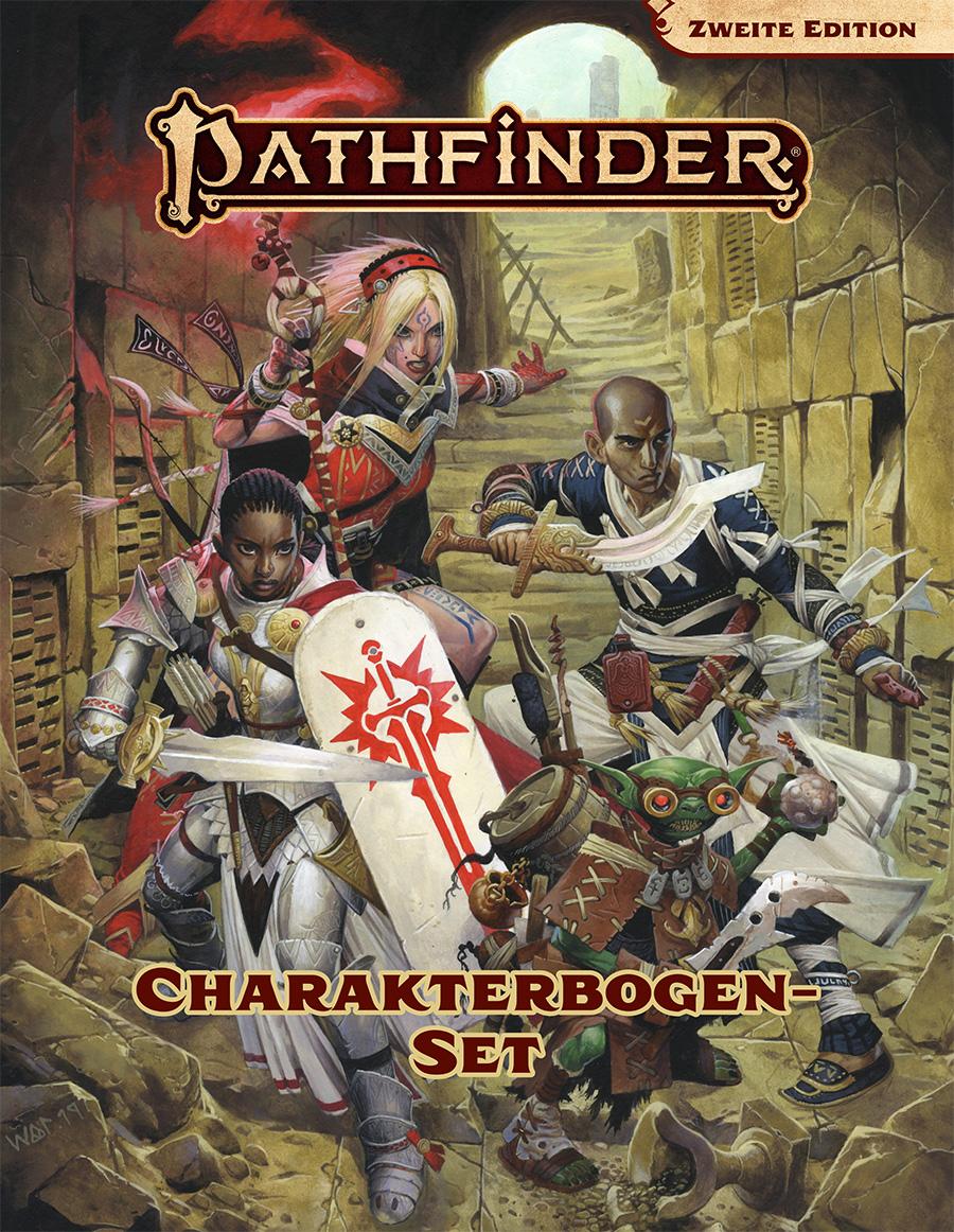 Vorderes Coverbild Pathfinder 2 - Charakterbogenset