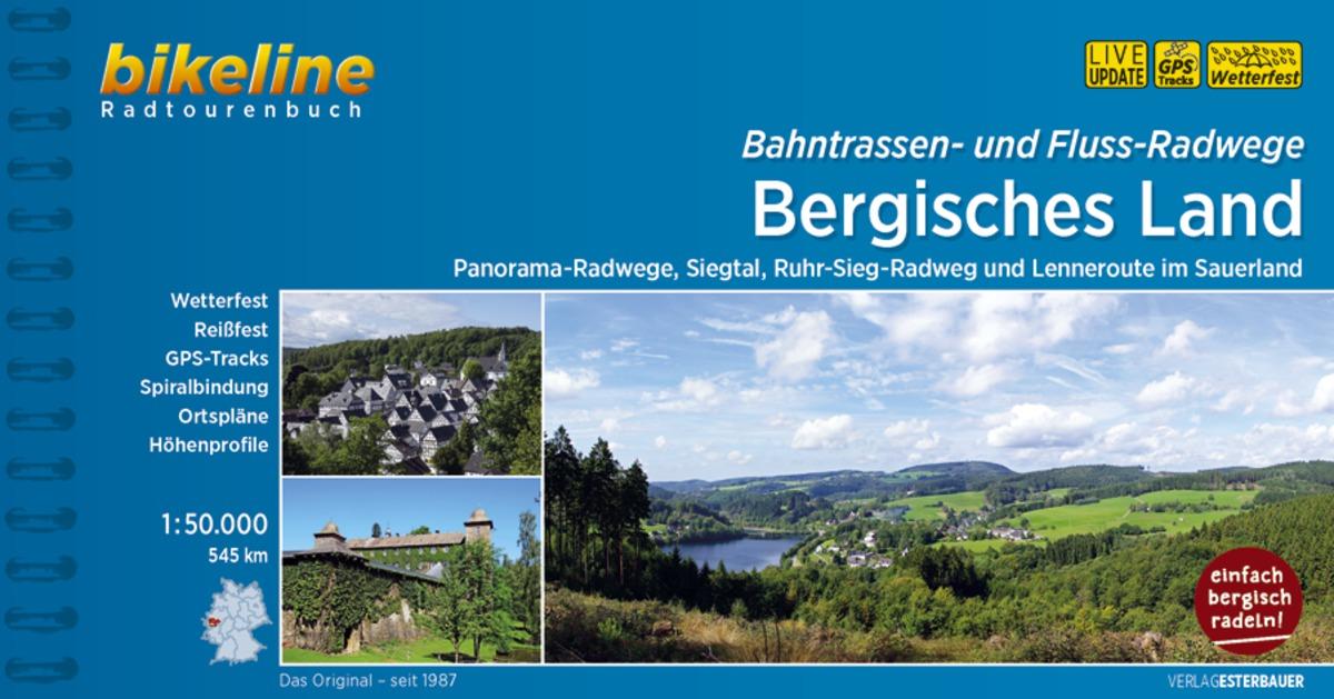 Vorderes Coverbild Bahntrassen- und Fluss-Radwege Bergisches Land