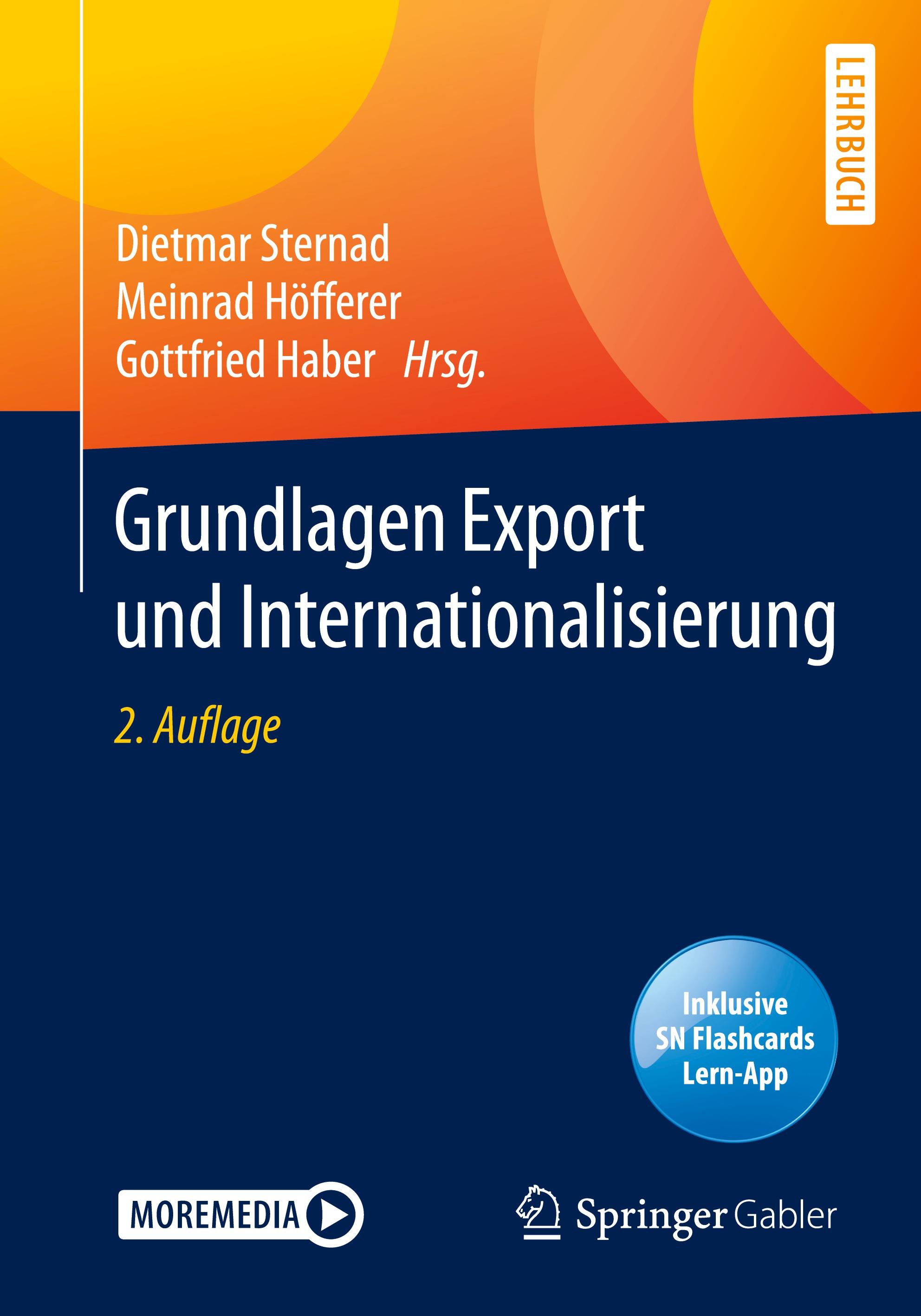 Vorderes Coverbild Grundlagen Export und Internationalisierung
