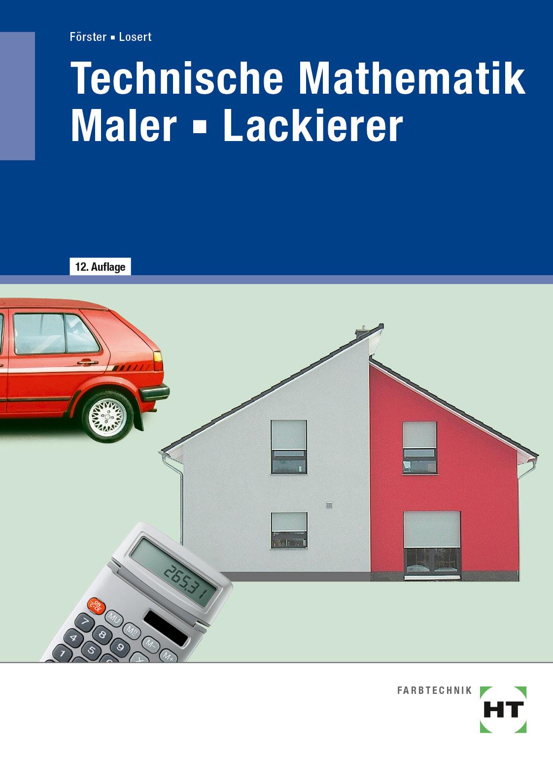 Vorderes Coverbild eBook inside: Buch und eBook Technische Mathematik Maler -- Lackierer