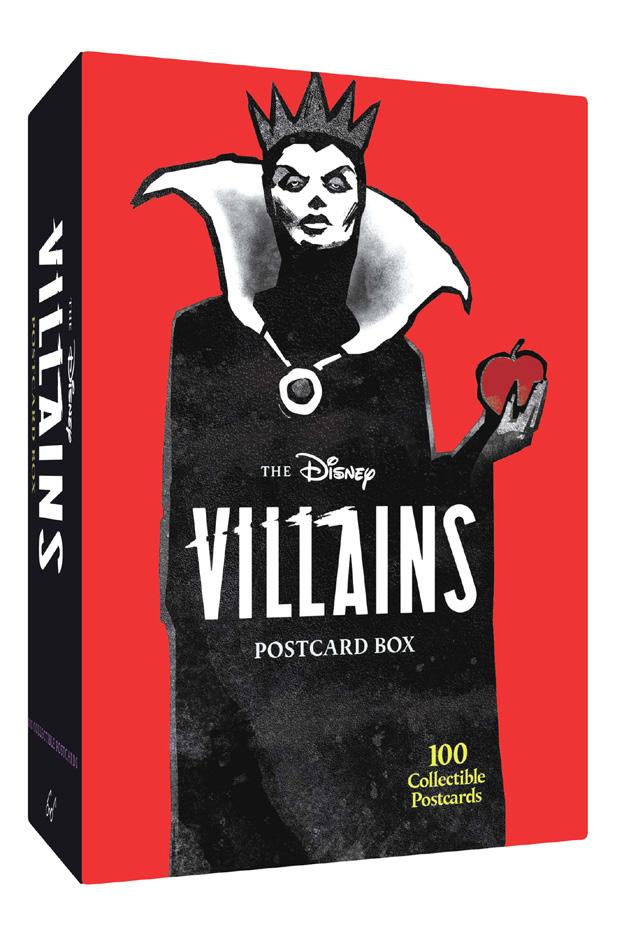 Vorderes Coverbild The Disney Villains Postcard Box