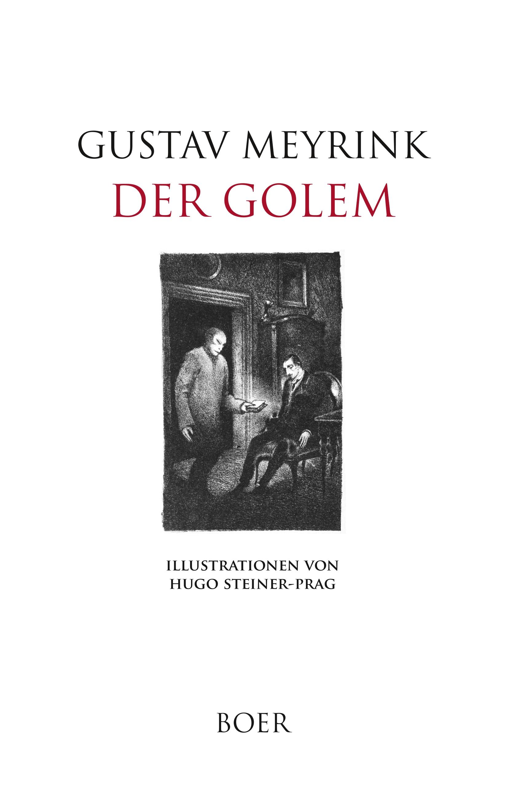 Vorderes Coverbild Der Golem