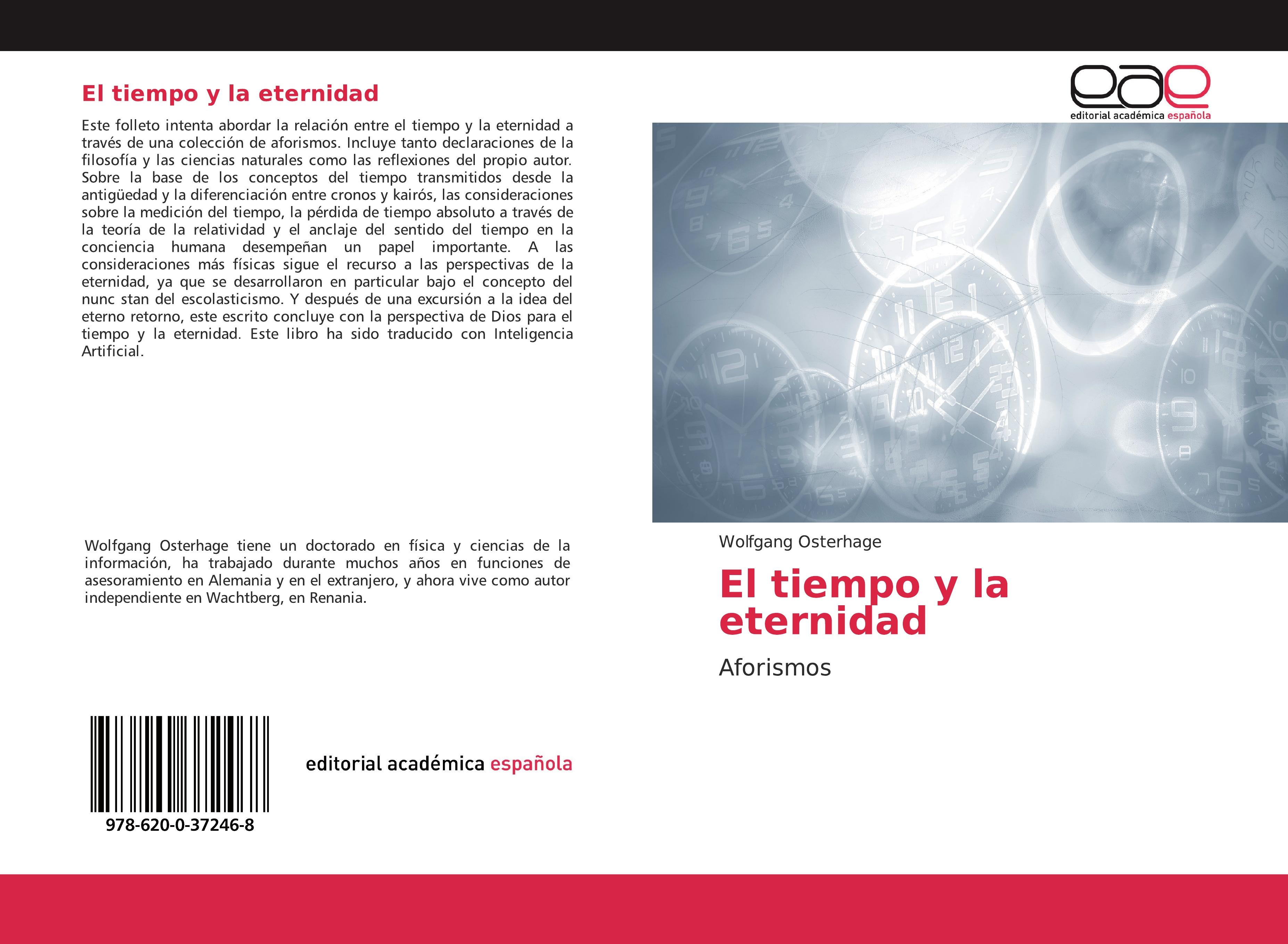 Vorderes Coverbild El tiempo y la eternidad