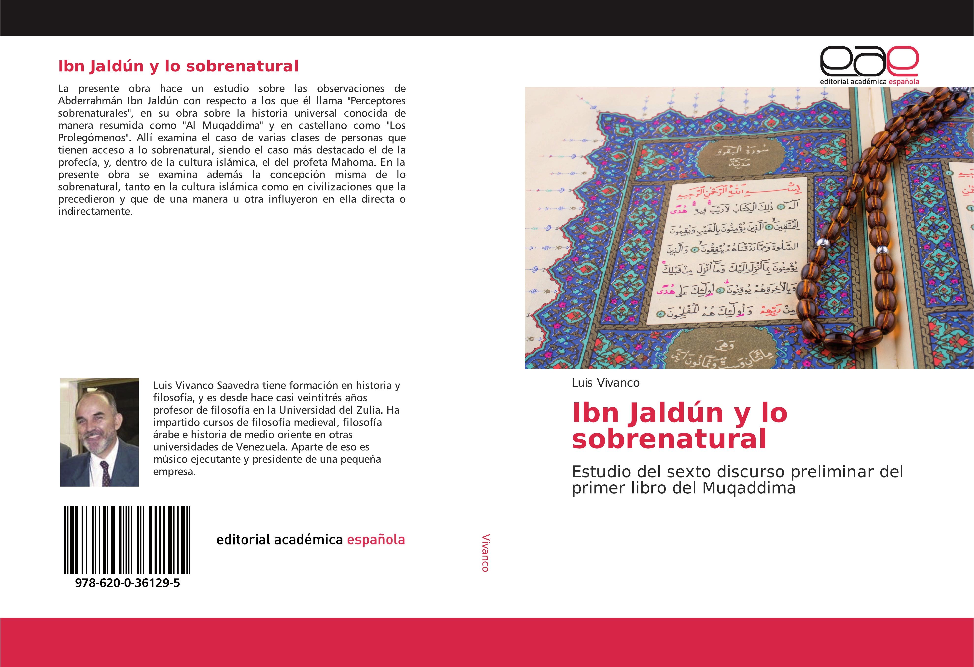 Vorderes Coverbild Ibn Jaldún y lo sobrenatural