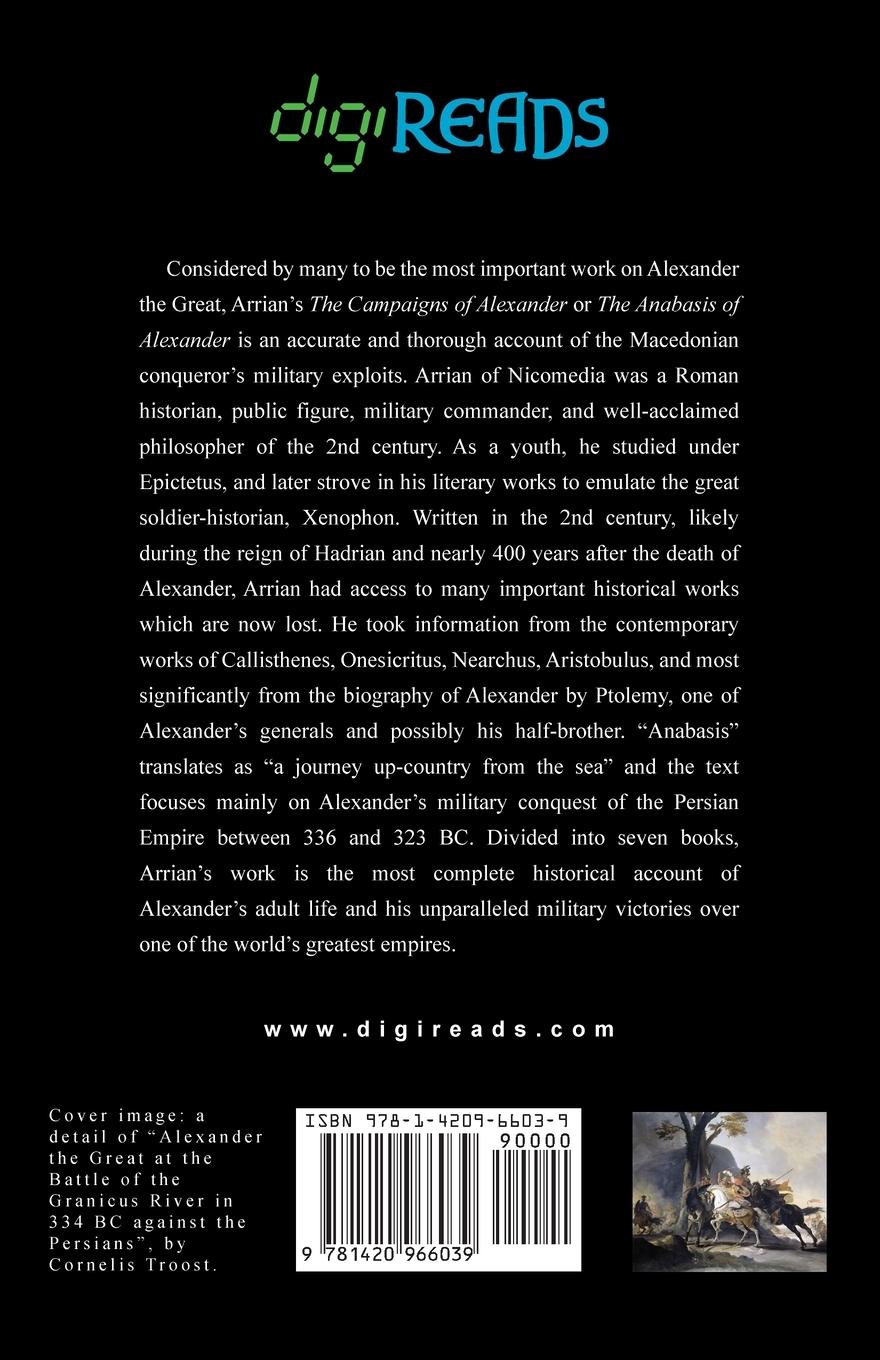 Rückseitencover The Campaigns of Alexander