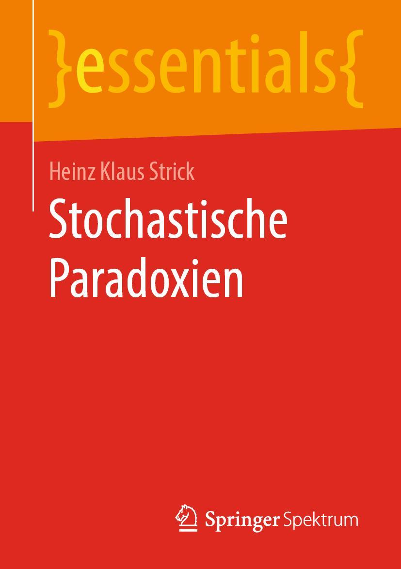 Vorderes Coverbild Stochastische Paradoxien