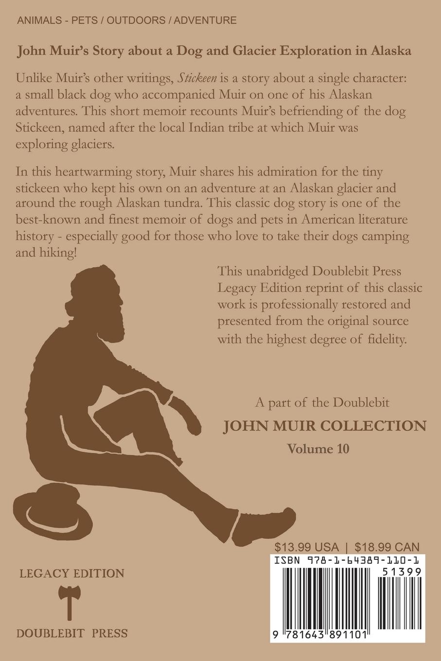 Rückseitencover Stickeen - Legacy Edition